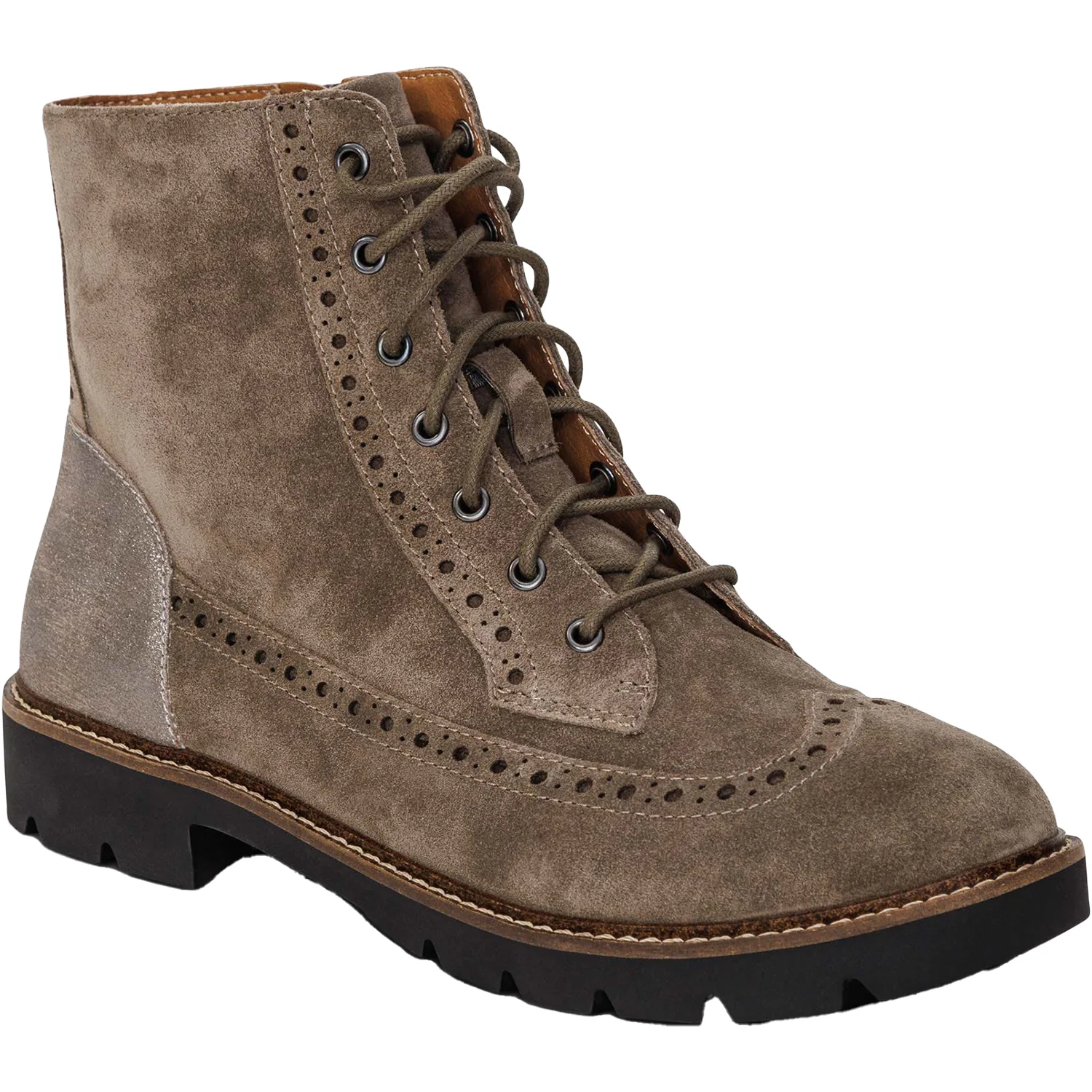 Aetrex Margot Women's Boots Taupe Suede - Image 5