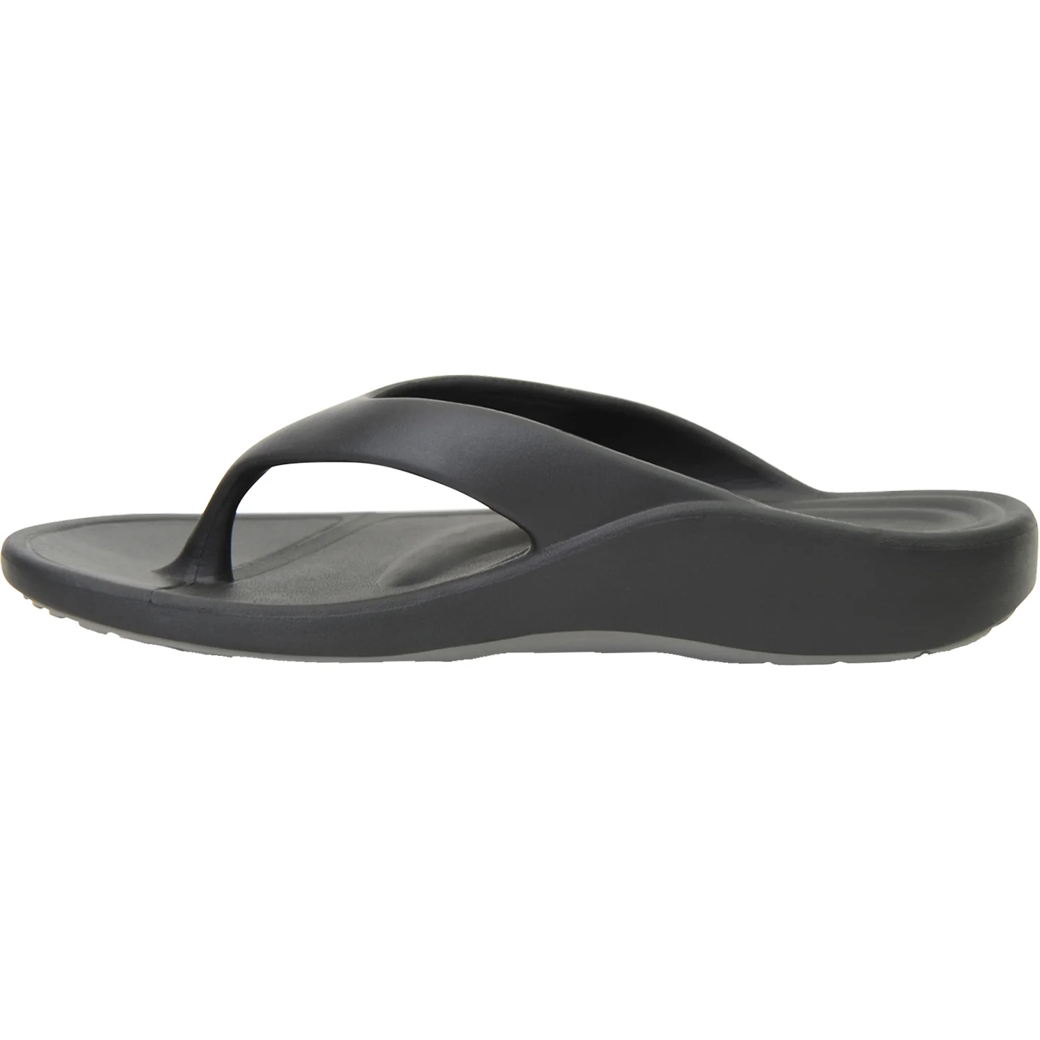 Aetrex Maui Women's Water-Friendly Flip Flopss Black EVA - Image 3