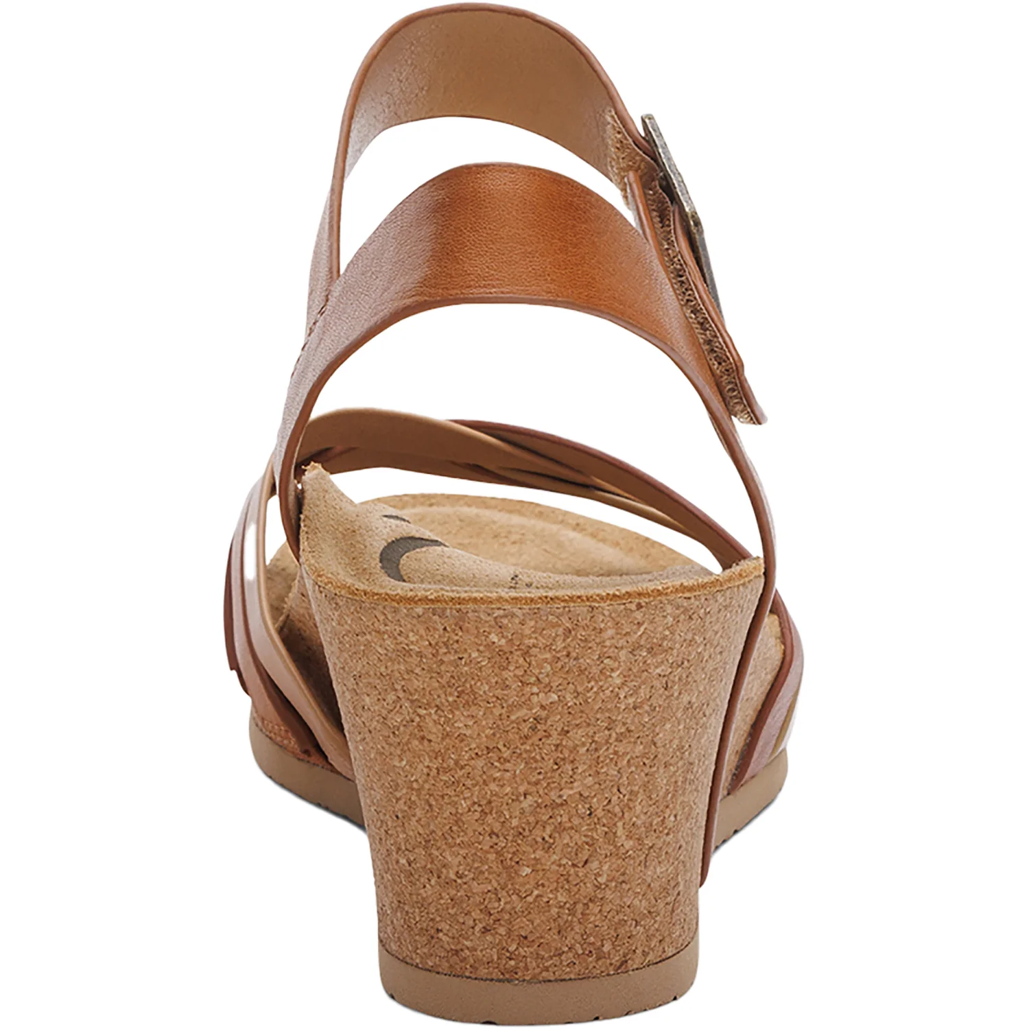 Aetrex Noelle Women's Wedge Sandals Ginger Multi Leather - Image 7