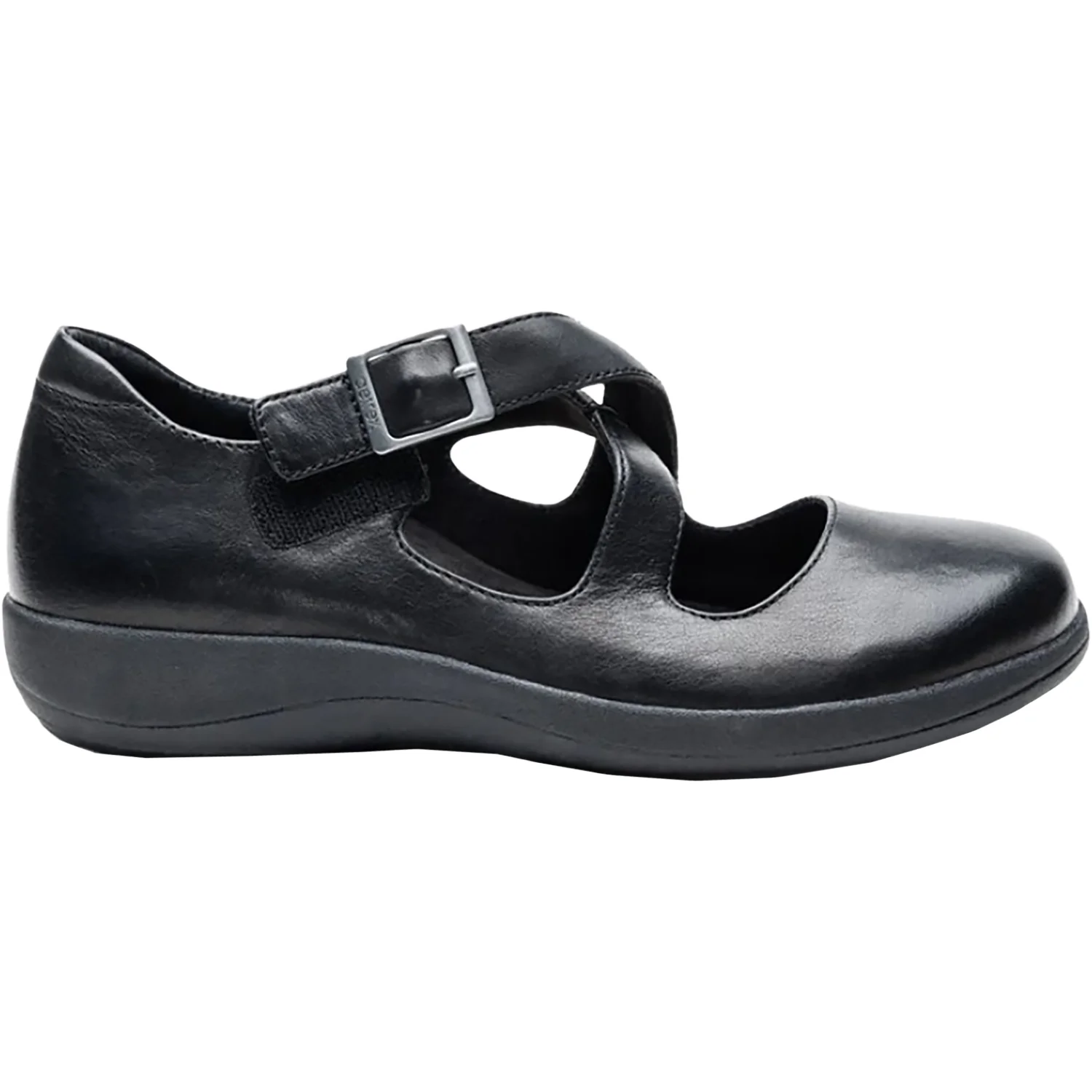 Aetrex Paisley Women's Mary Janes Black Leather - Image 7