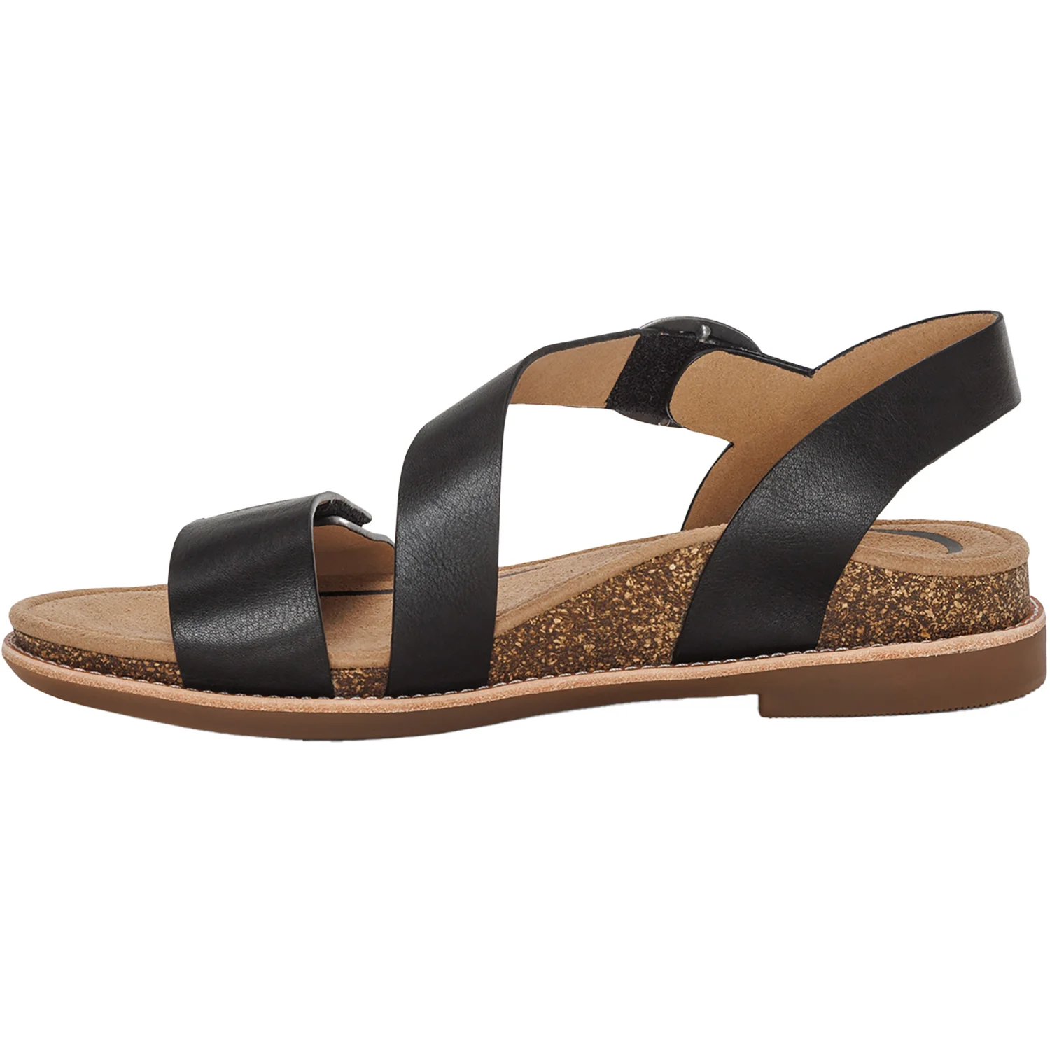 Aetrex Tamara Women's Sandals Black Leather - Image 3