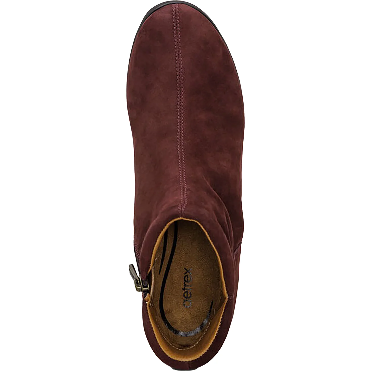 Aetrex Zoey Women's Boots Burgundy Nubuck - Image 2