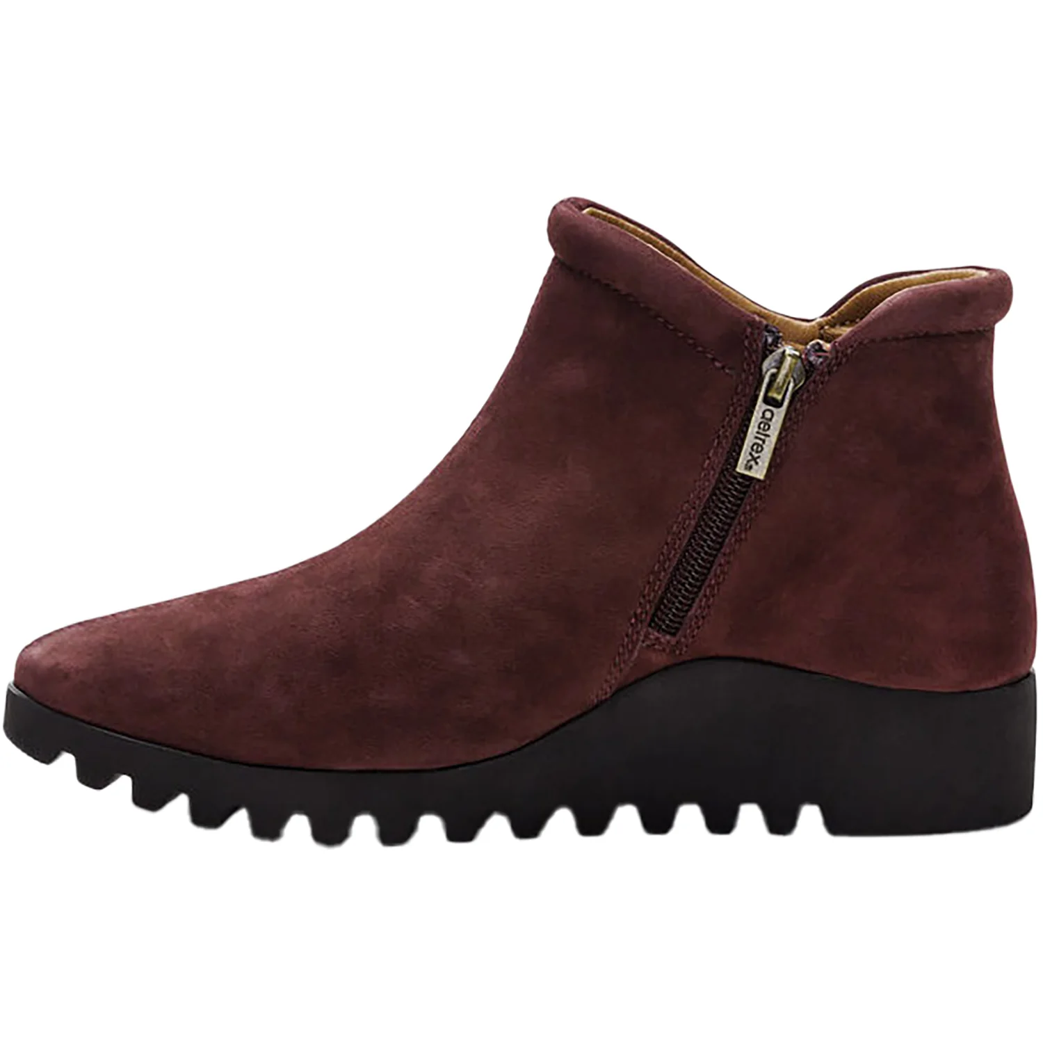 Aetrex Zoey Women's Boots Burgundy Nubuck - Image 3