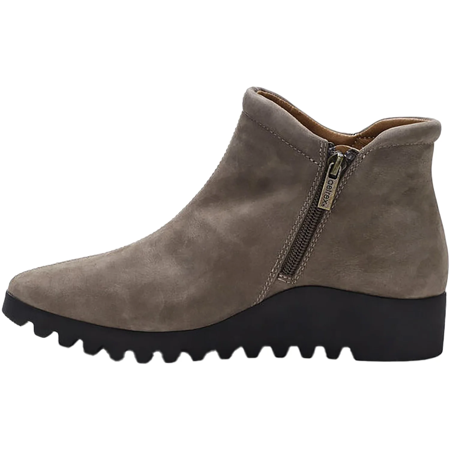 Aetrex Zoey Women's Boots Dark Taupe Nubuck - Image 3