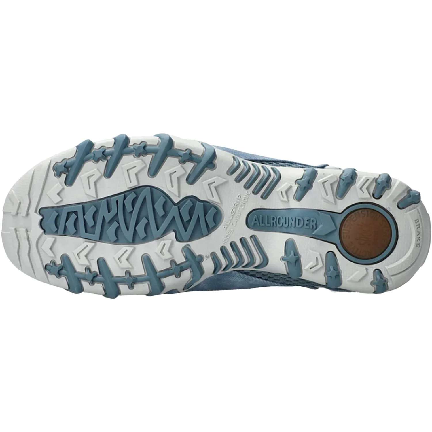 Allrounder by Mephisto Niro Women's Athletic Shoes Blue Heaven - Image 3
