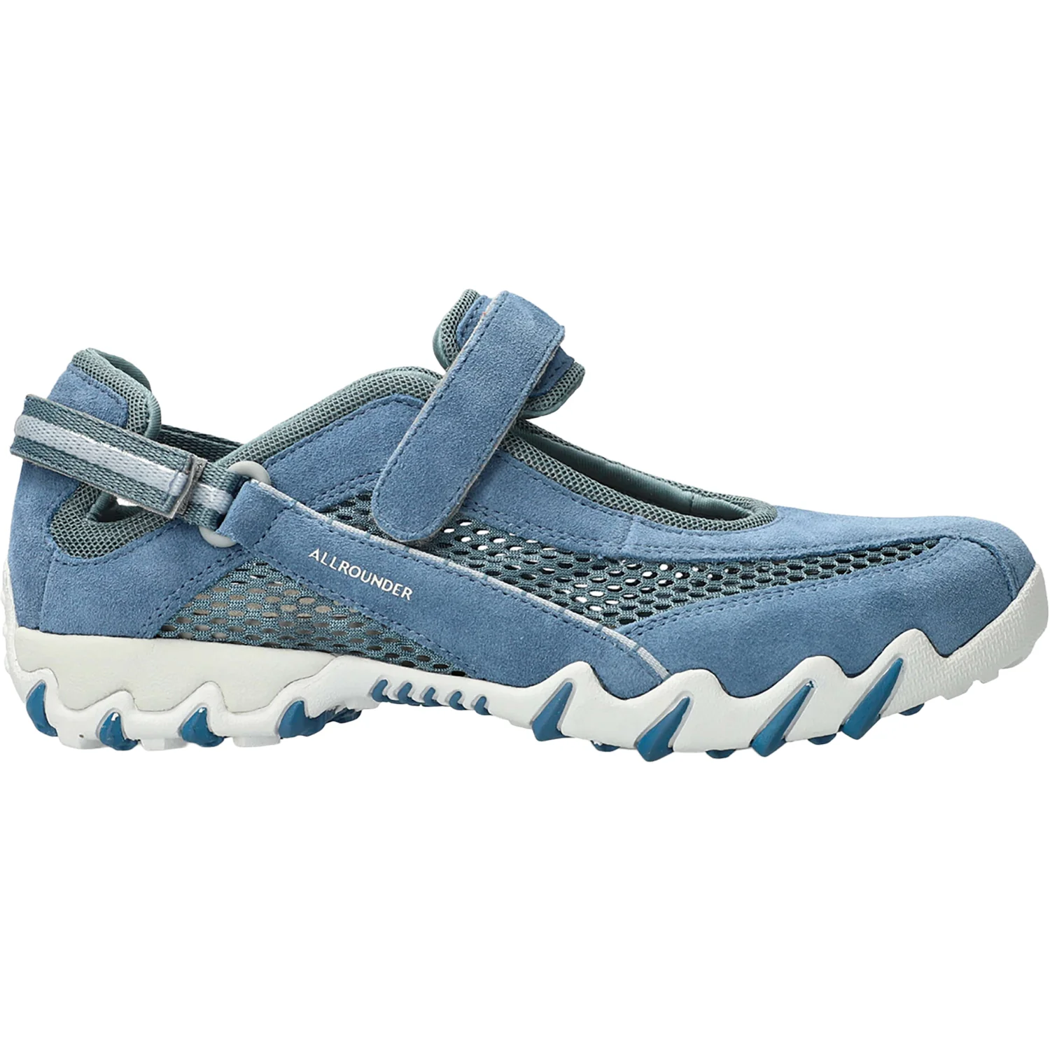 Allrounder by Mephisto Niro Women's Outdoor Trail Hiking Shoes New Denim/Jeans