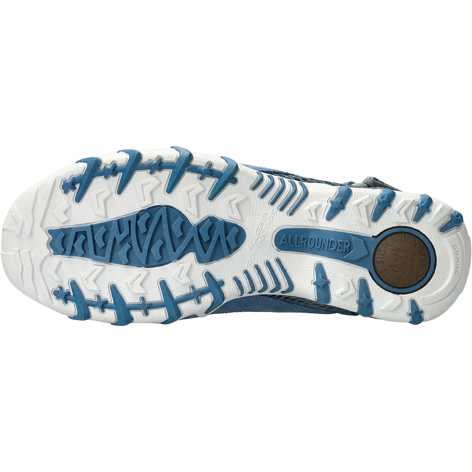 Allrounder by Mephisto Niro Women's Outdoor Trail Hiking Shoes New Denim/Jeans - Image 3