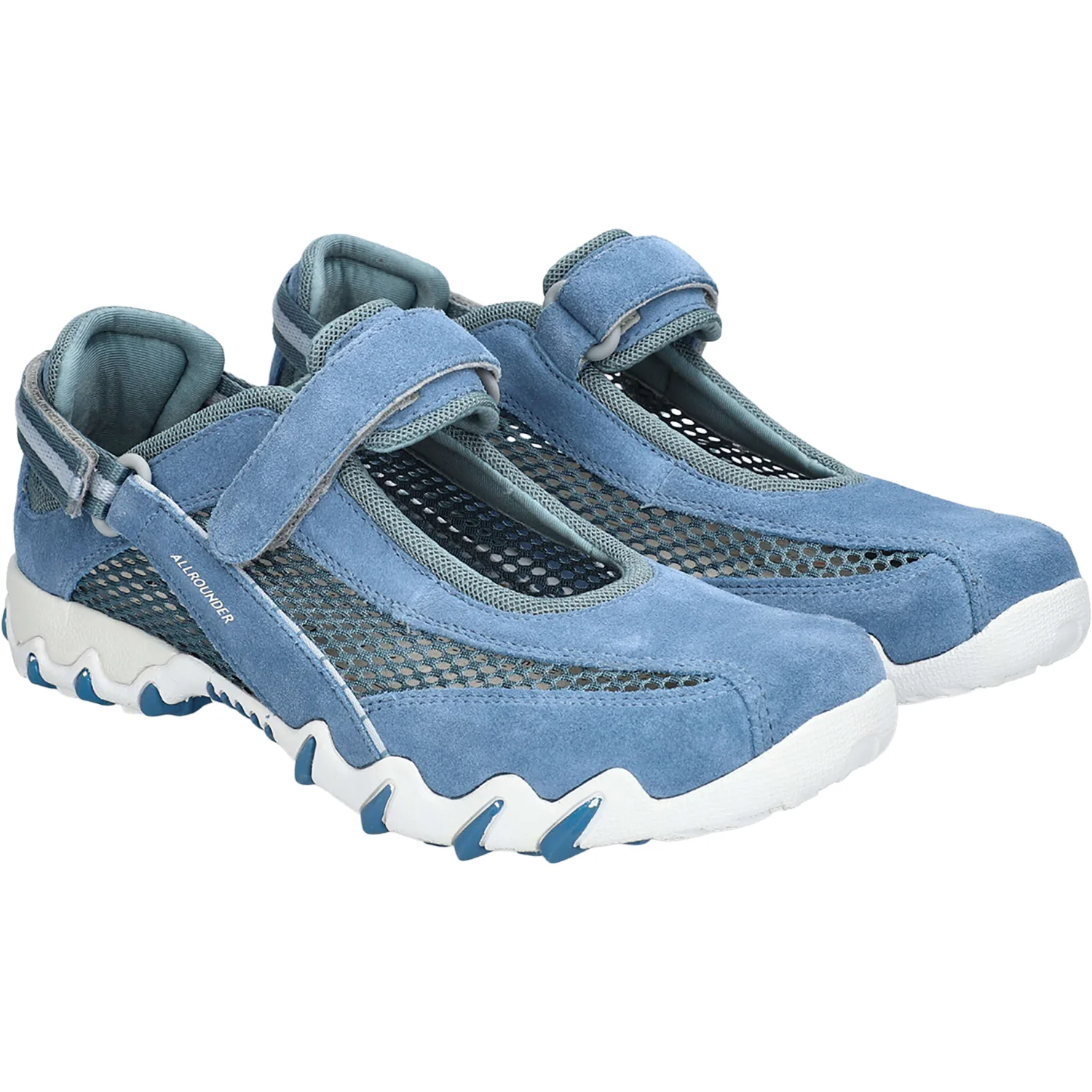 Allrounder by Mephisto Niro Women's Outdoor Trail Hiking Shoes New Denim/Jeans - Image 4
