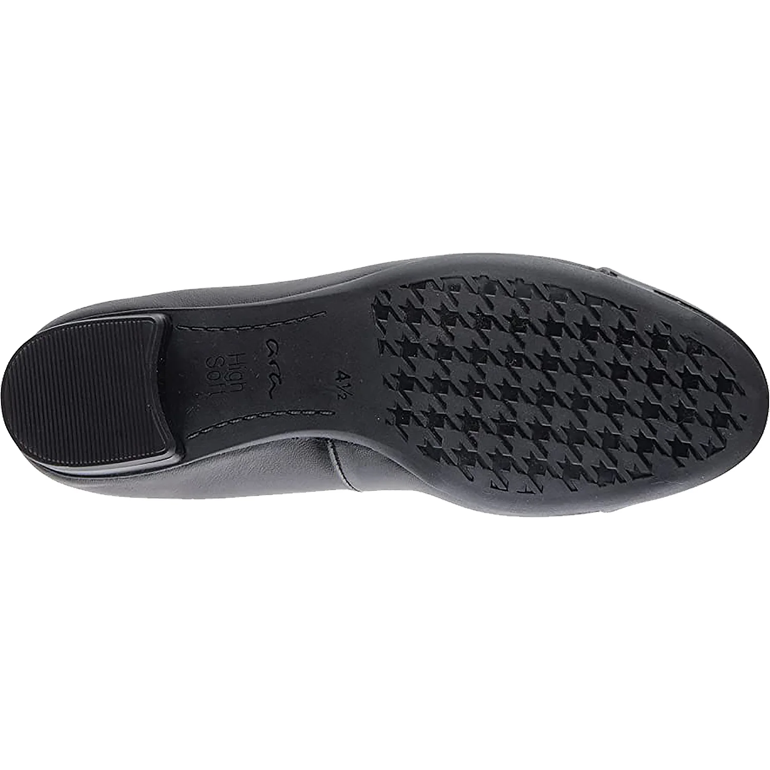 Ara Belinda Women's Slip On Ballerina Flats Black Leather/Patent - Image 4