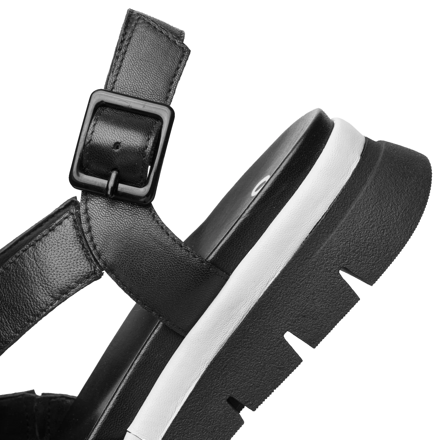 Ara Clearwater Women's Sandals Black Calf Leather - Image 10