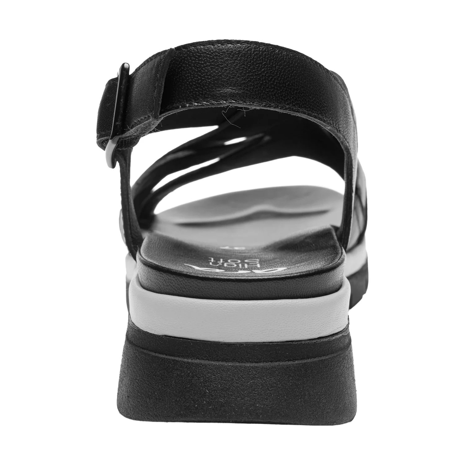 Ara Clearwater Women's Sandals Black Calf Leather - Image 6