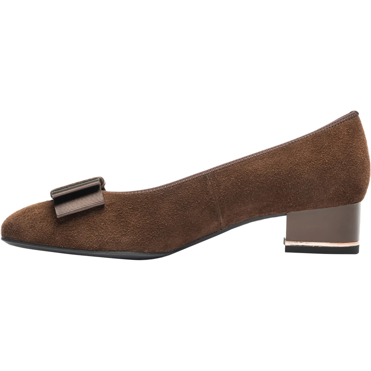 Ara Garnet Women's Dress Heels Mocca Suede/Metallic - Image 3