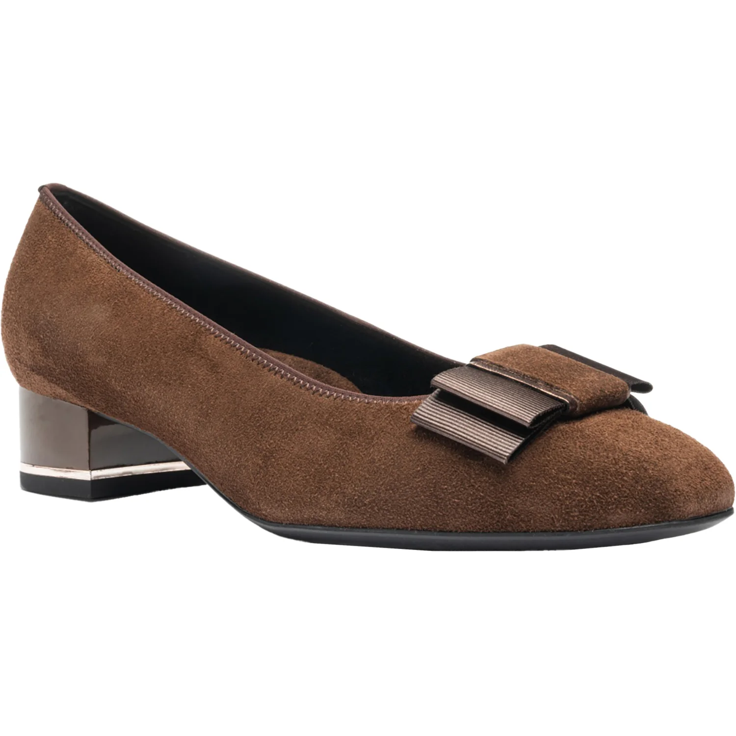 Ara Garnet Women's Dress Heels Mocca Suede/Metallic - Image 5