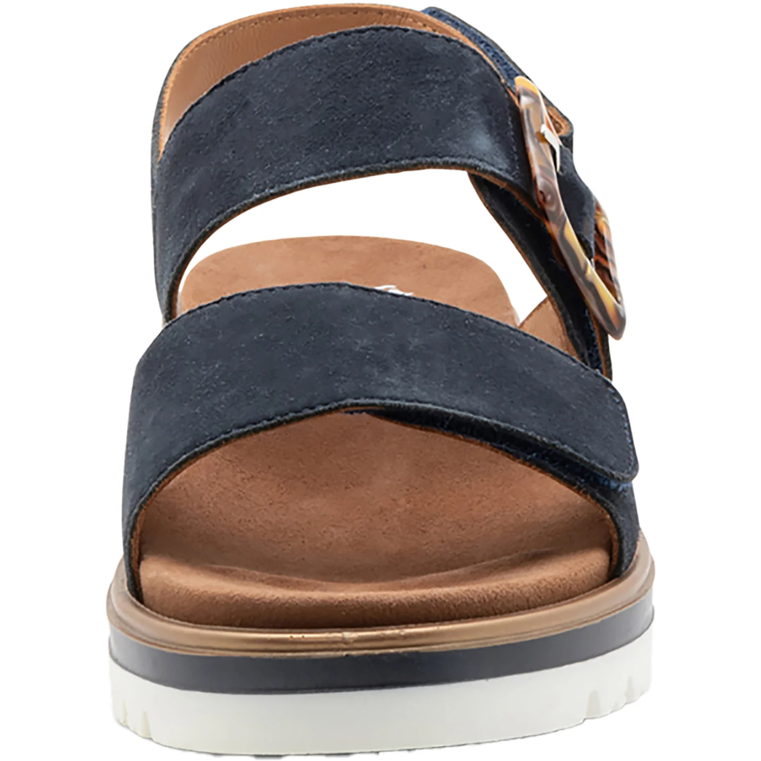 Ara Marbella Women's Sandals Navy Kid Suede - Image 7