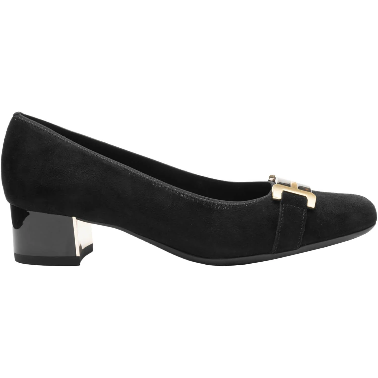 Ara Nebula Women's Dress Heels Black Kid Suede