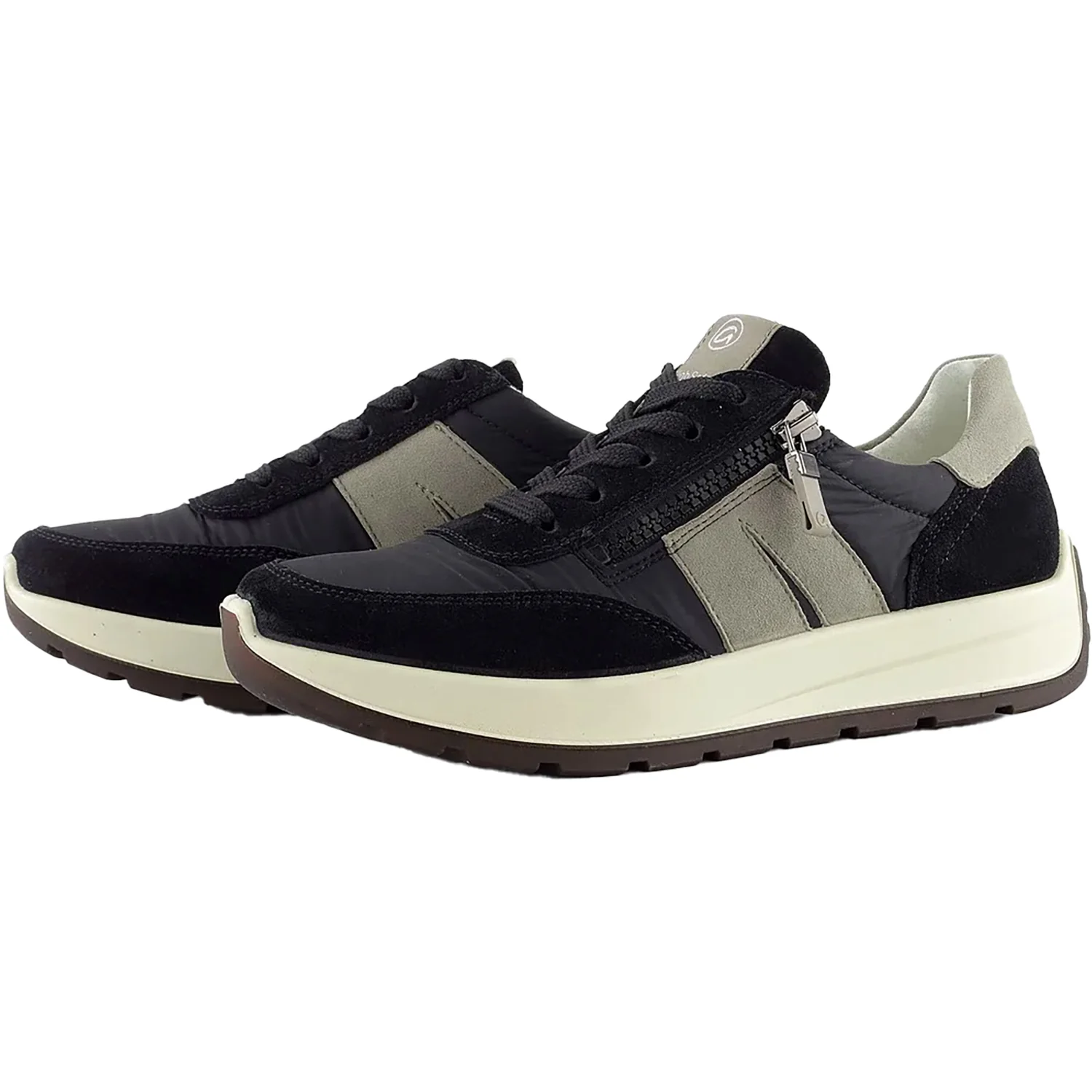 Ara Nerine Women's Shoes Black/Moon Suede - Image 3