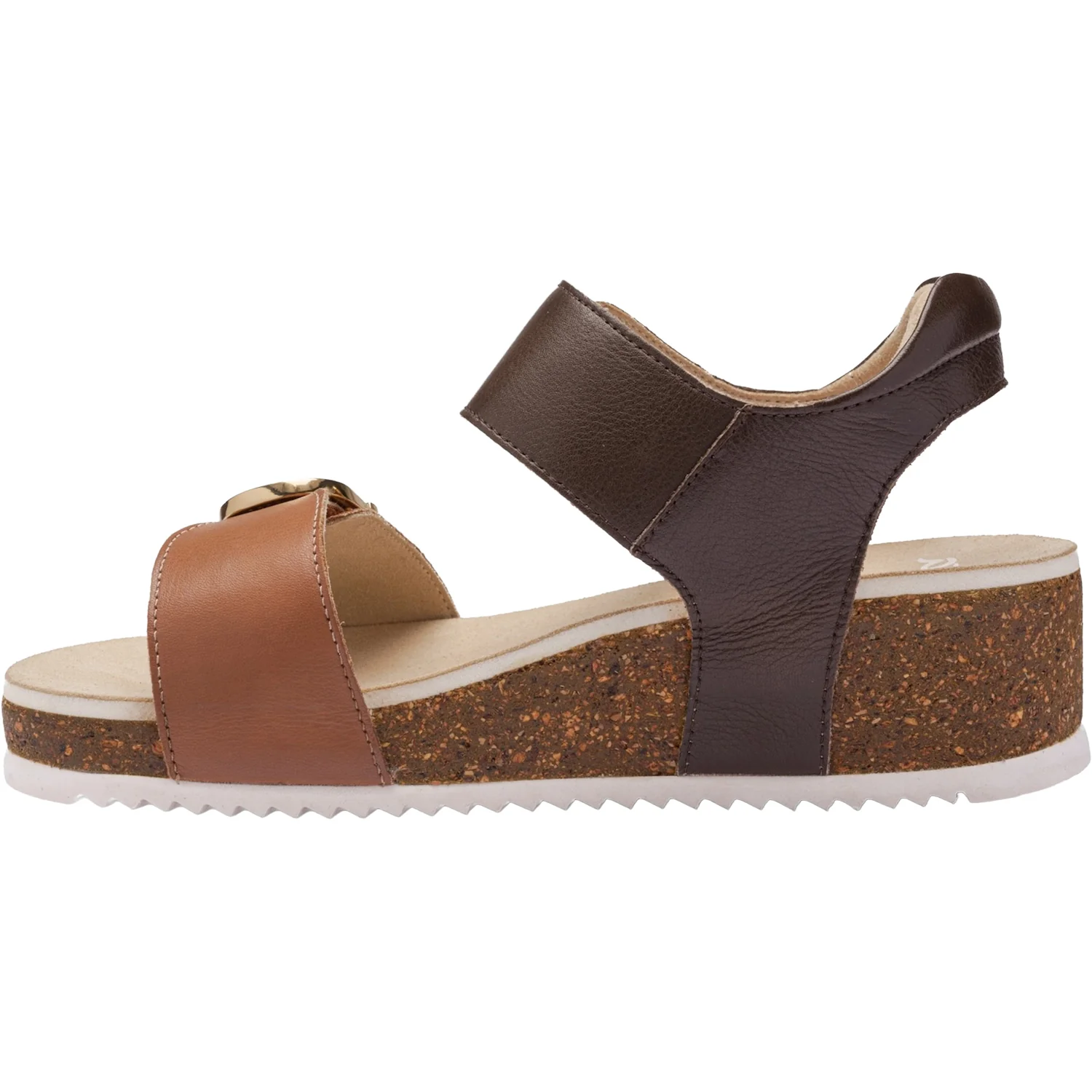 Ara Nova Women's Wedge Sandals Mousse/Mocha Calf - Image 3