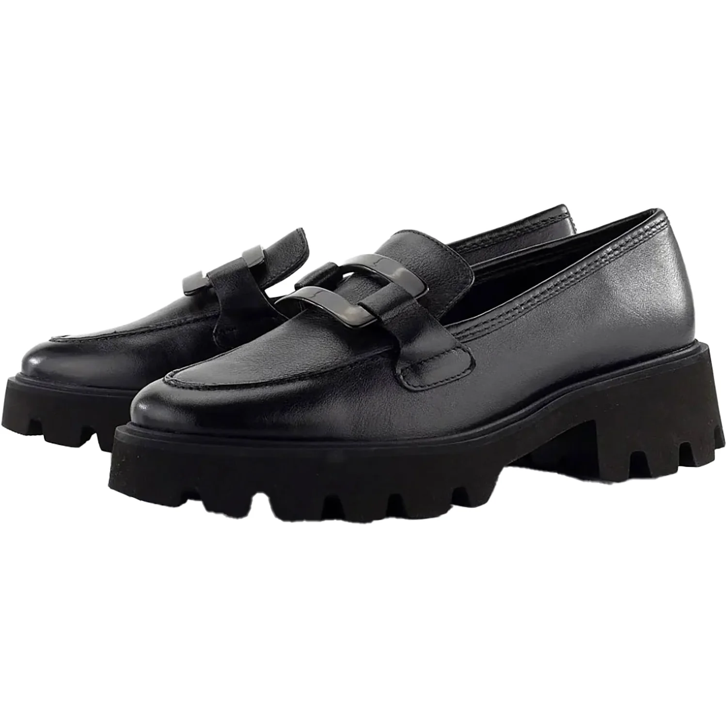 Ara Oleander Women's Slip Ons Black Calf Leather - Image 3