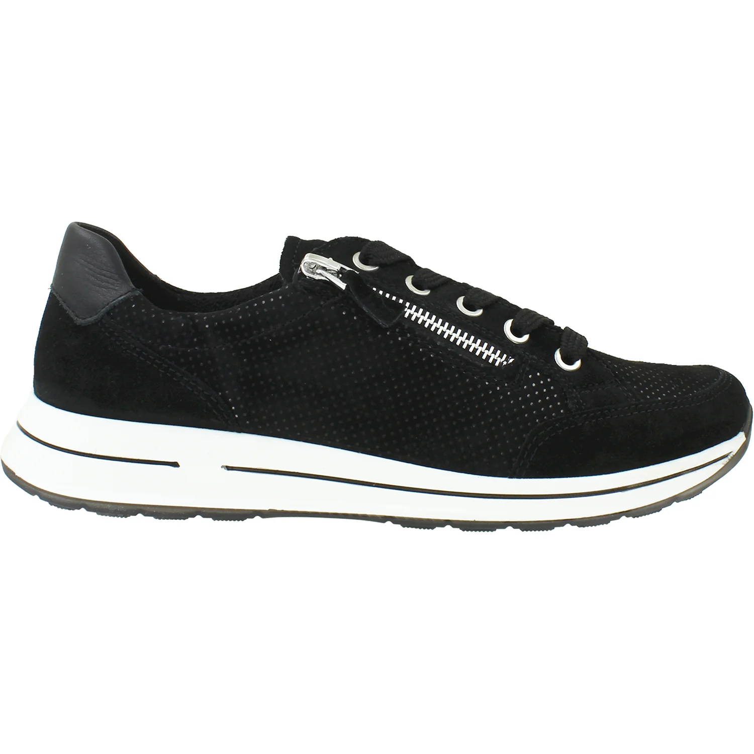 Ara Oleanna Women's Sneakers Black Suede/Puntkid