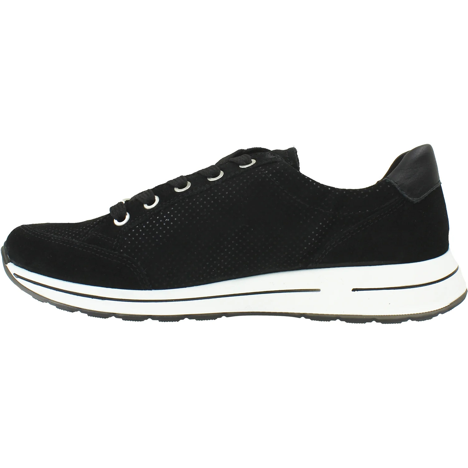 Ara Oleanna Women's Sneakers Black Suede/Puntkid - Image 3