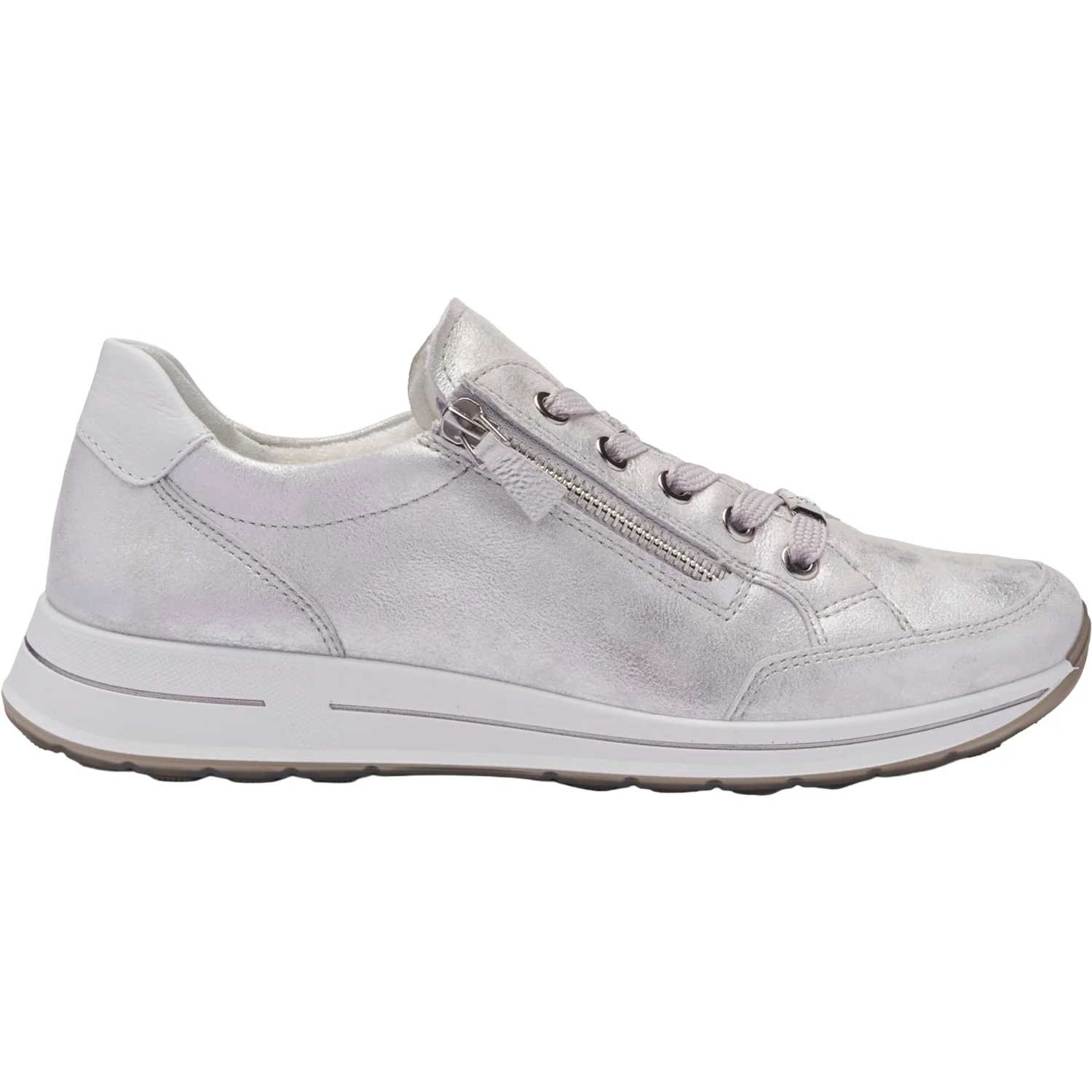Ara Oleanna Women's Sporty Lace Up Shoes Dusty Nuvolakid/White Calf