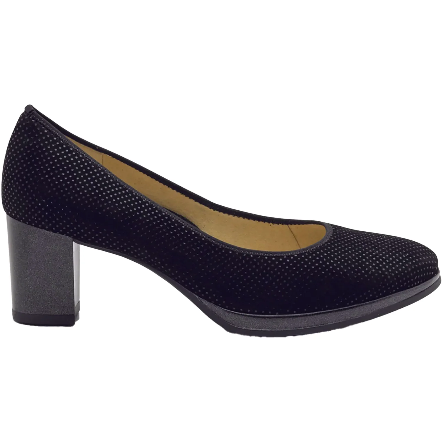Ara Ophelia Women's High Heel Pumps Black Puntikid Leather