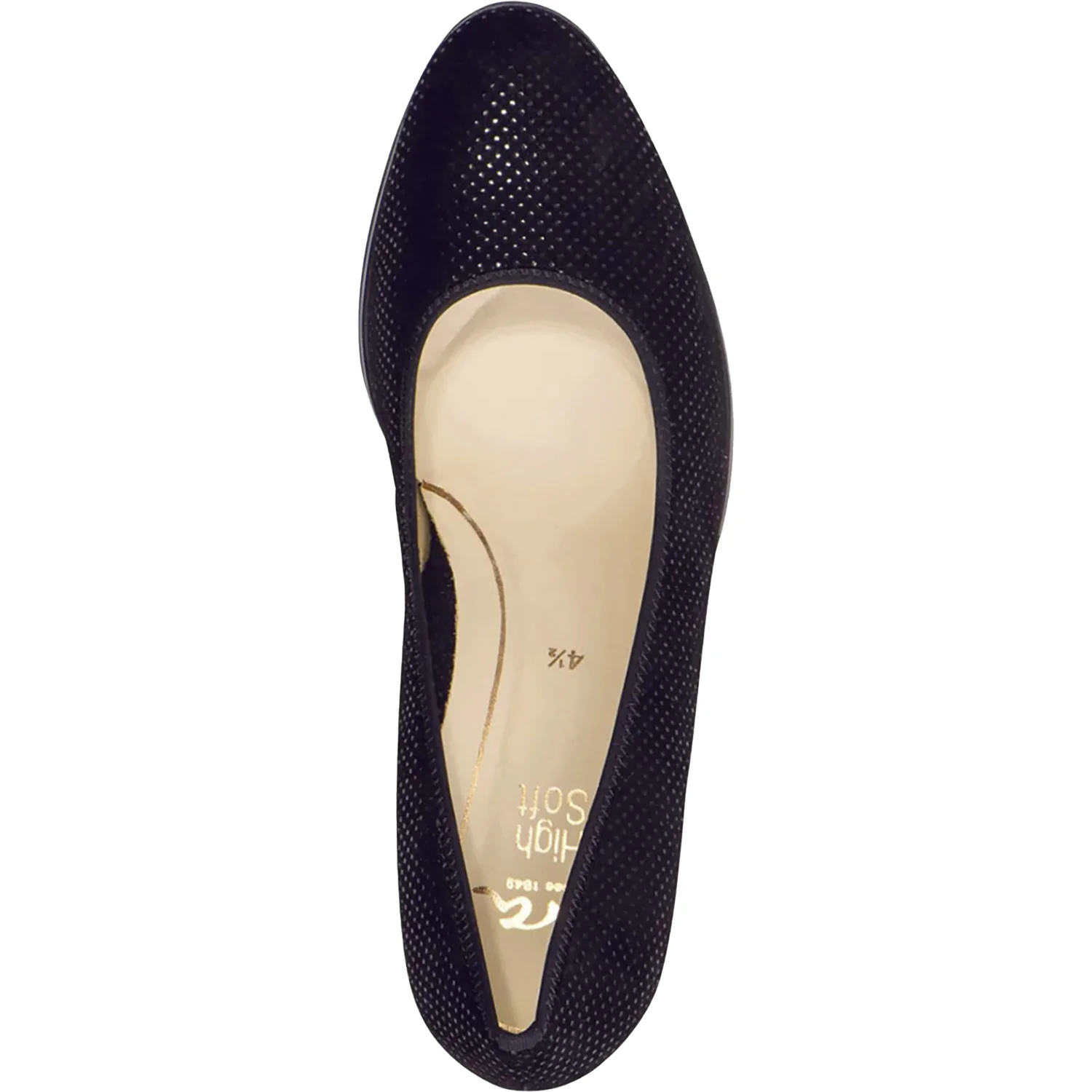 Ara Ophelia Women's High Heel Pumps Black Puntikid Leather - Image 2