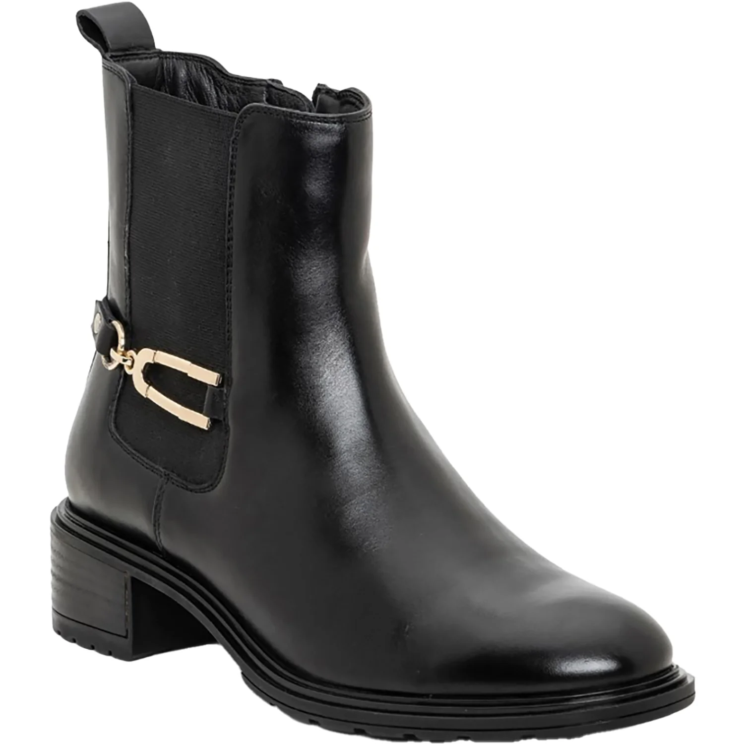 Ara Plumeria Calf Women's Booties Black - Image 5