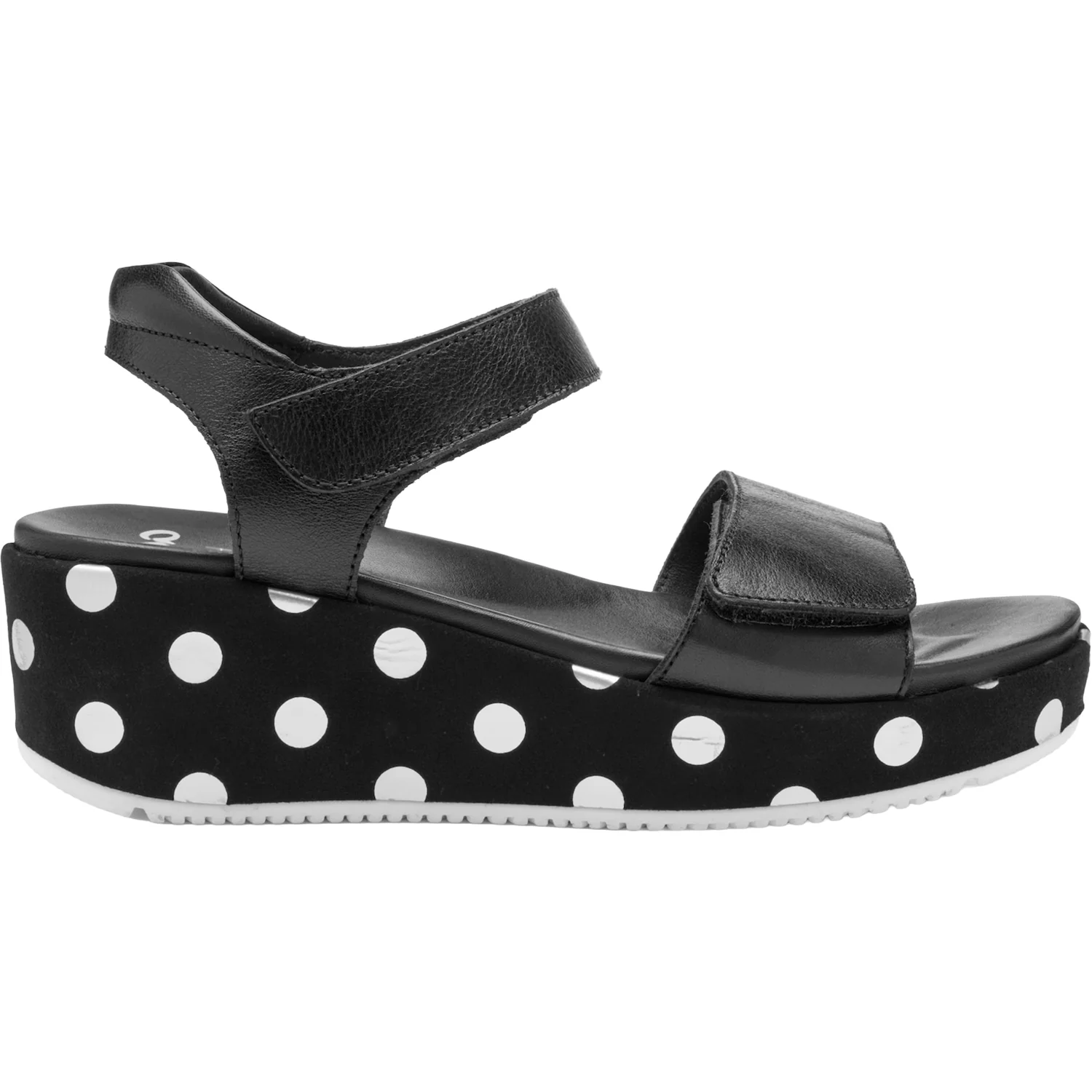 Ara Rosepetal Women's Black/Black/Cream Leather