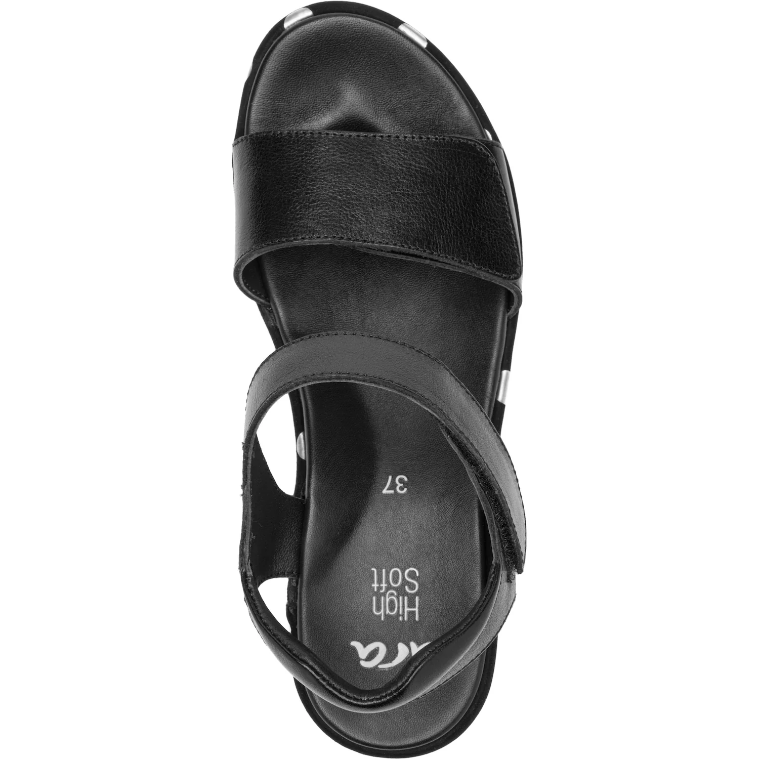 Ara Rosepetal Women's Black/Black/Cream Leather - Image 2