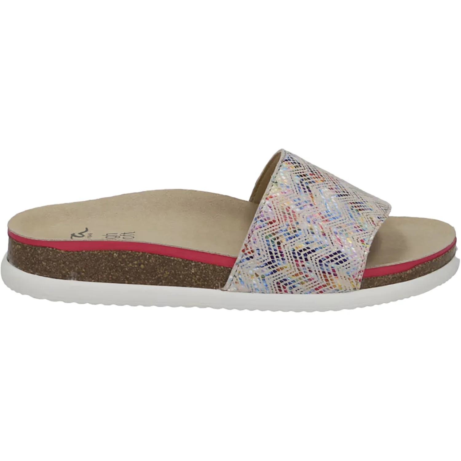 Ara Salta Women's Slide Slippers Multi Mavajokid Suede