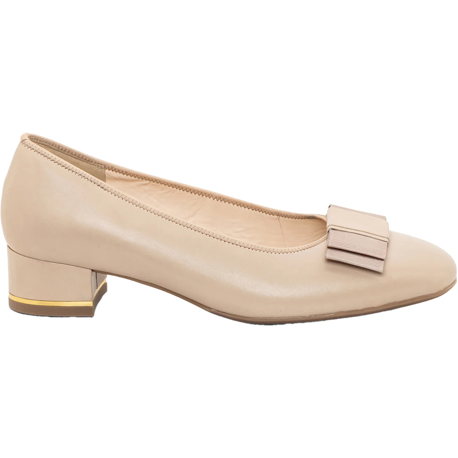 Ara Garnet Women's Dress Heels Nude Leather