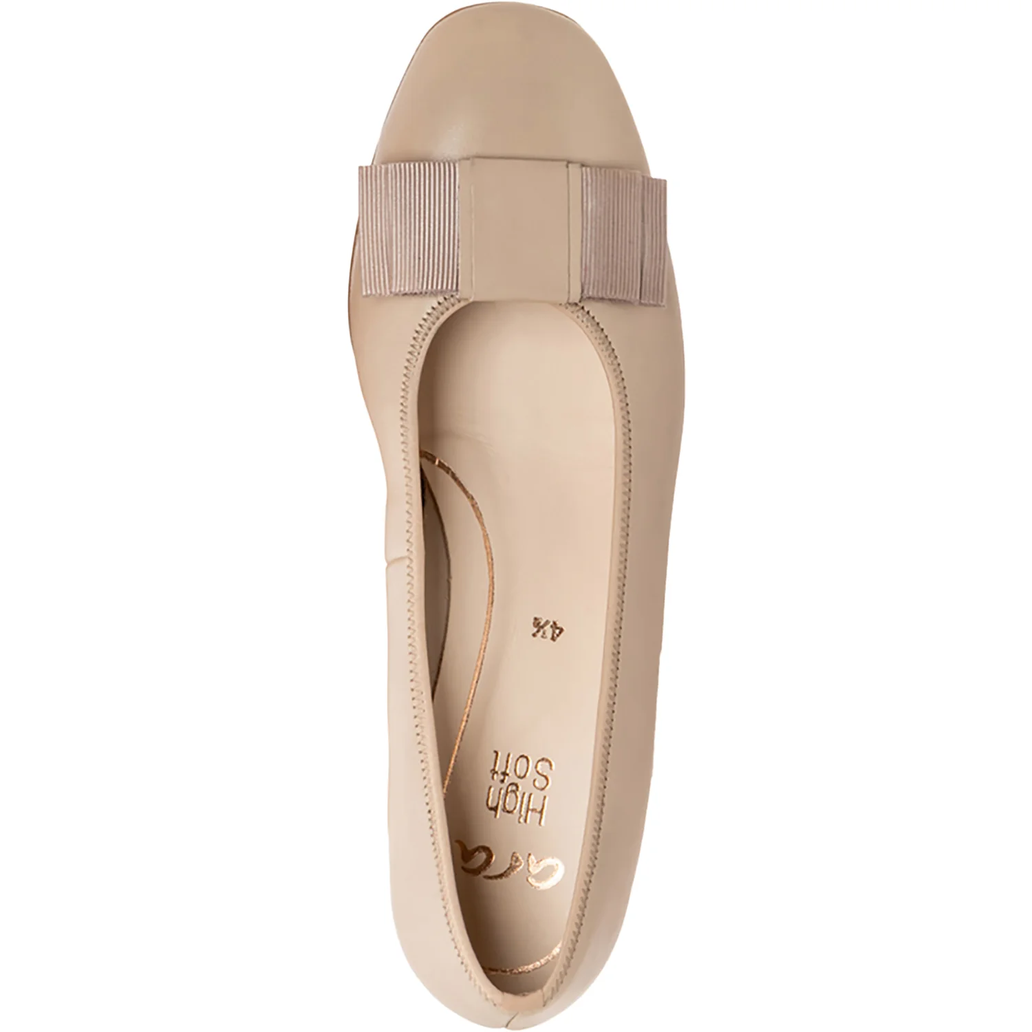 Ara Garnet Women's Dress Heels Nude Leather - Image 2