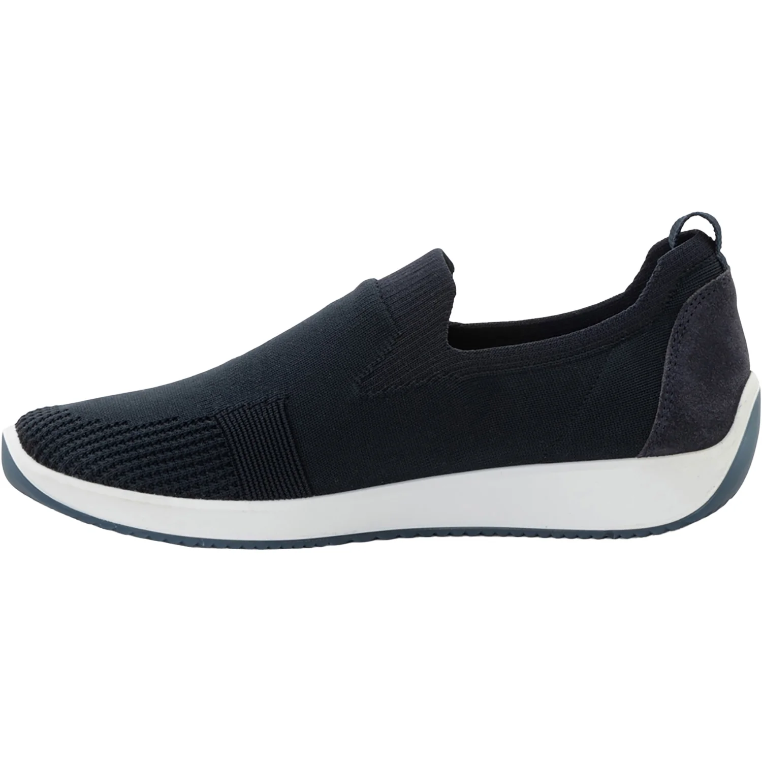 Ara Leena 3 Women's Athletic Athleisure Shoes Slip Ons Navy/White Wovenstretch - Image 3