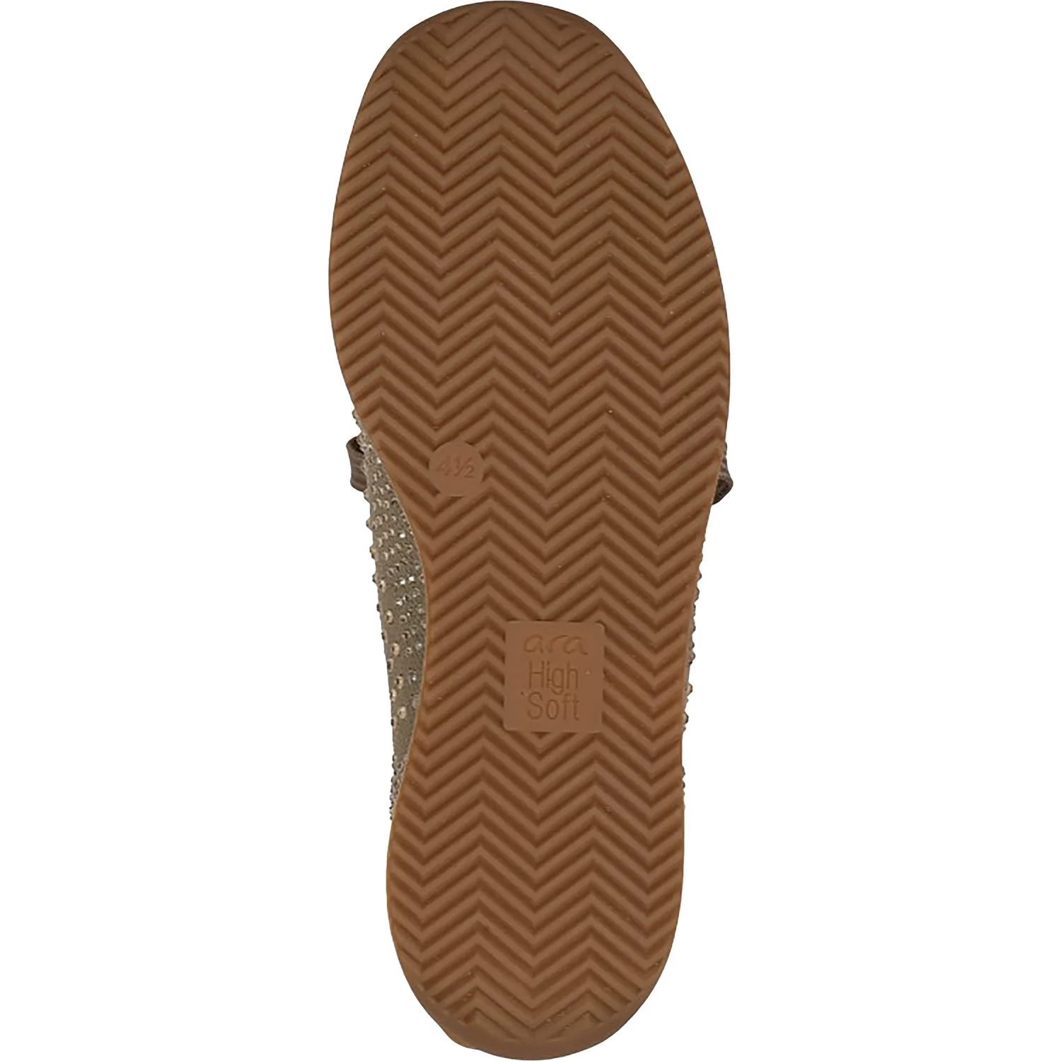 Ara Lisbon Lace Wovenstretch With Sparkle Women's Athletic Athleisure Shoes Lace Up Shoes Sand - Image 8