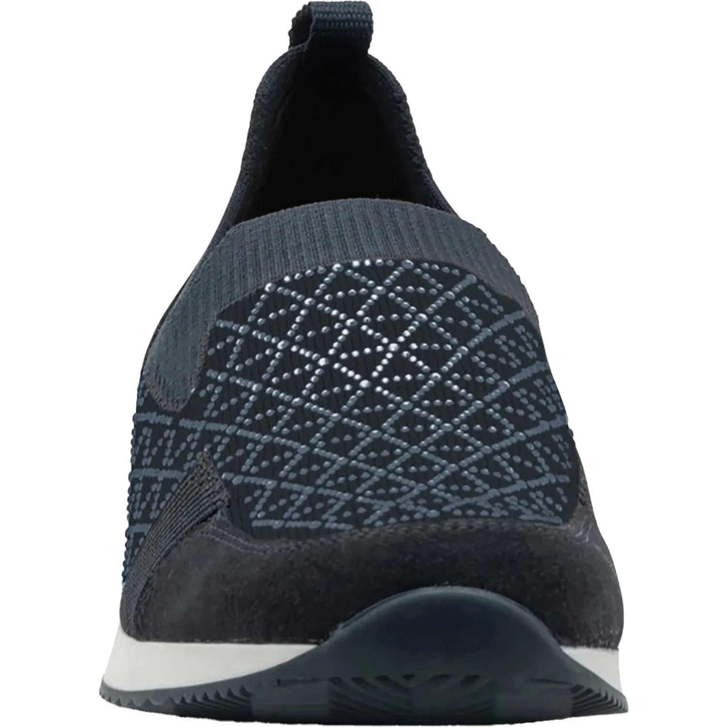 Ara Lisbon Wovenstretch with Sparkle Women's Athletic Athleisure Shoes Slip Ons Navy - Image 5