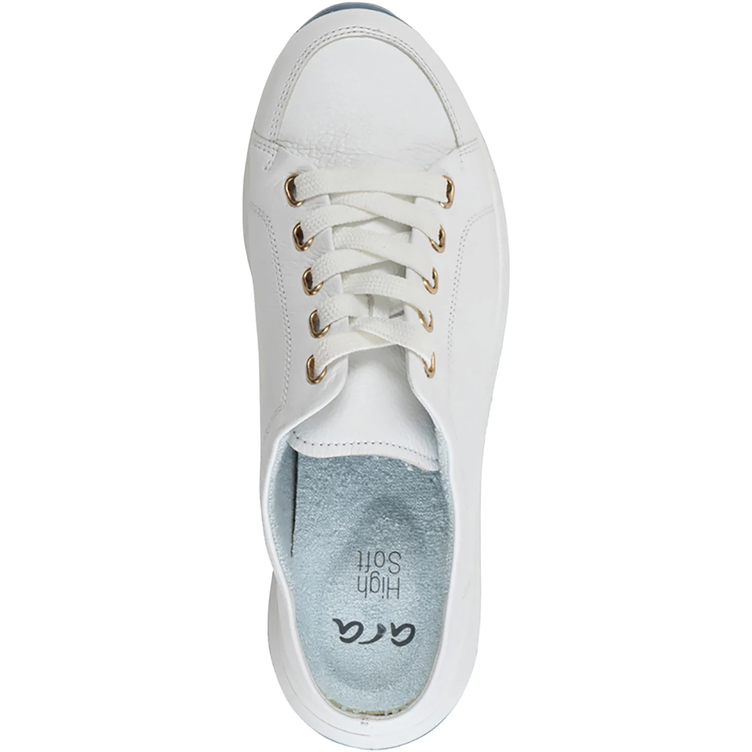 Ara Orlando Women's Slip Ons Sporty White Calf Leather - Image 2