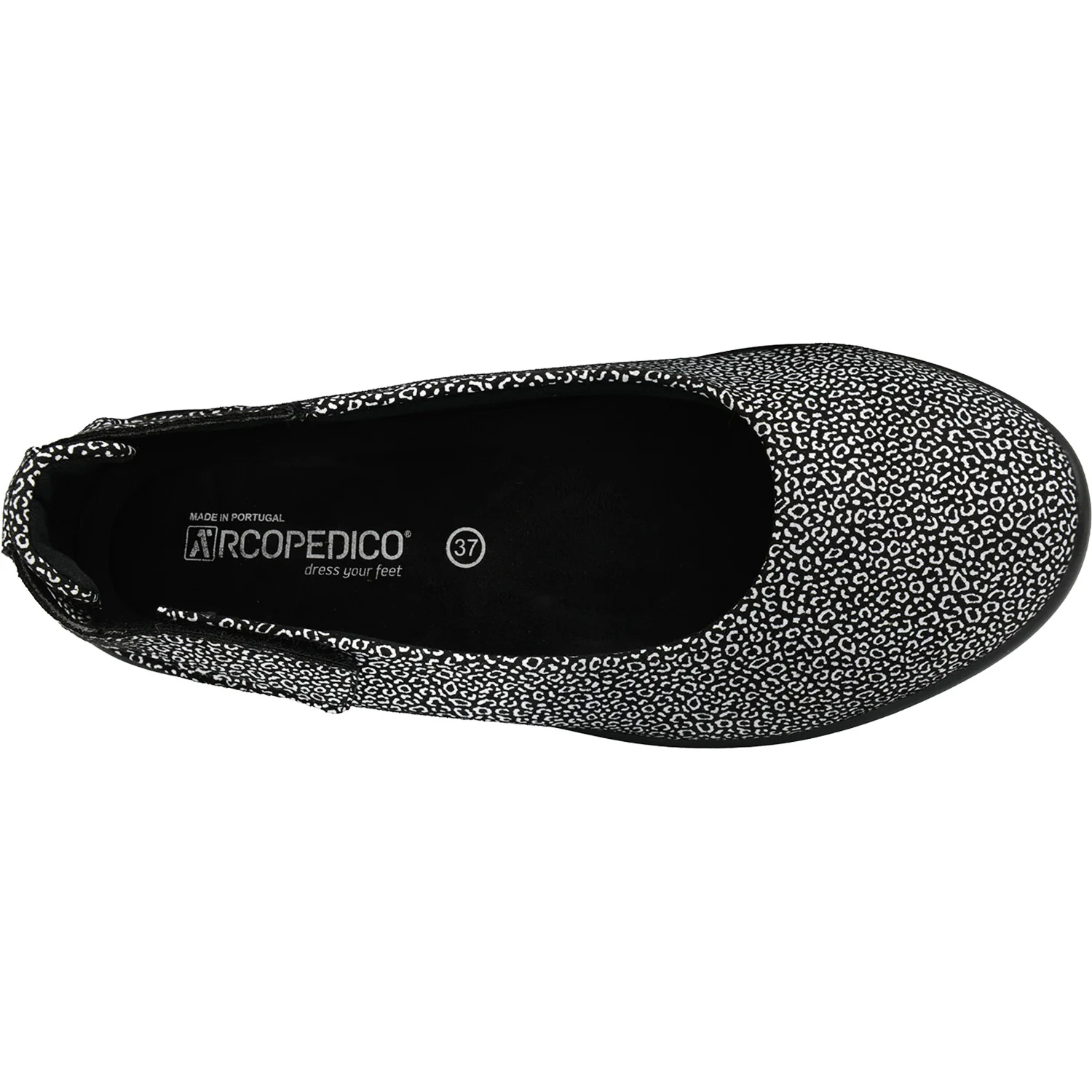 Arcopedico Jasmund Women's Flats Black Seashell - Image 2