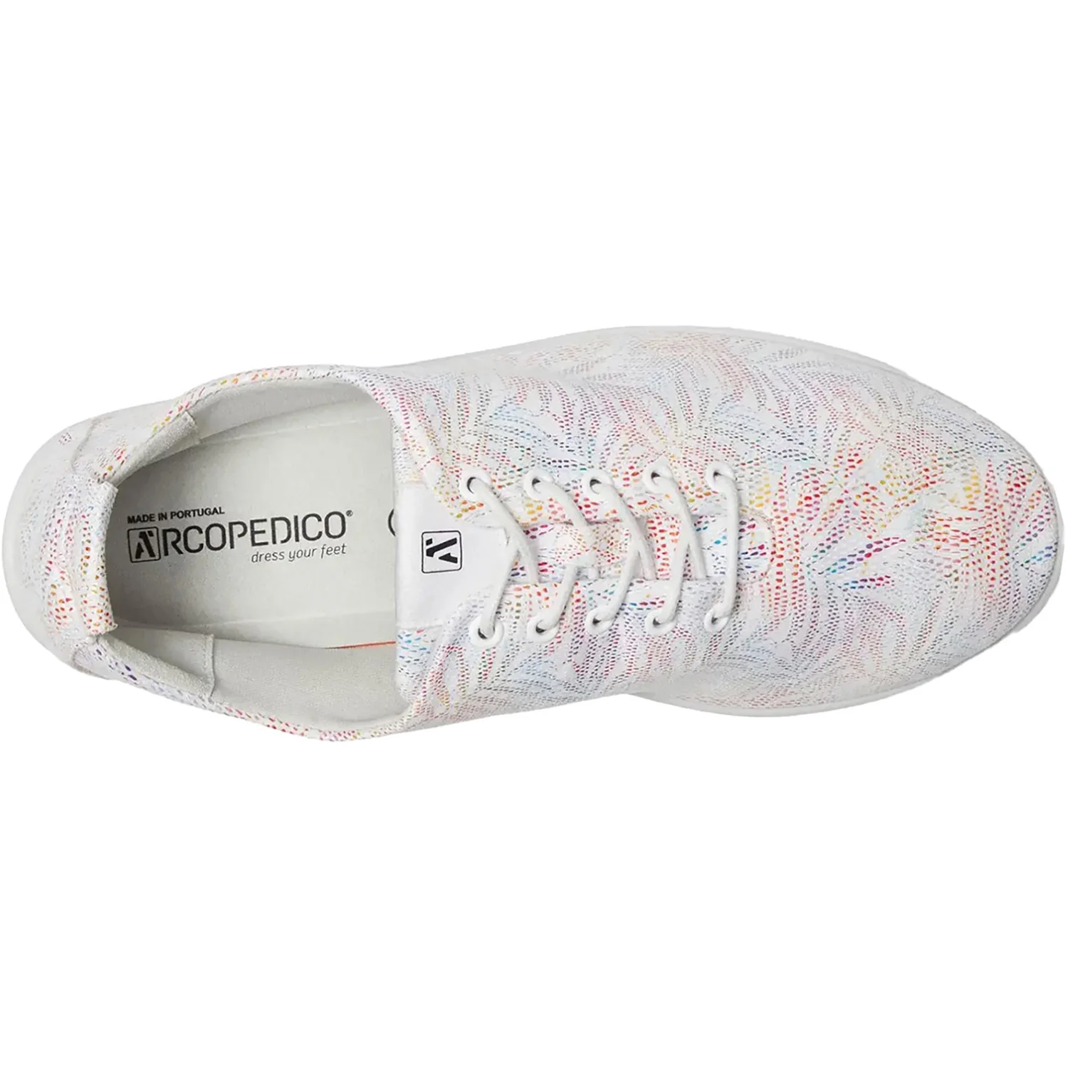 Arcopedico Lanin Women's Shoes White Palm Multi - Image 2