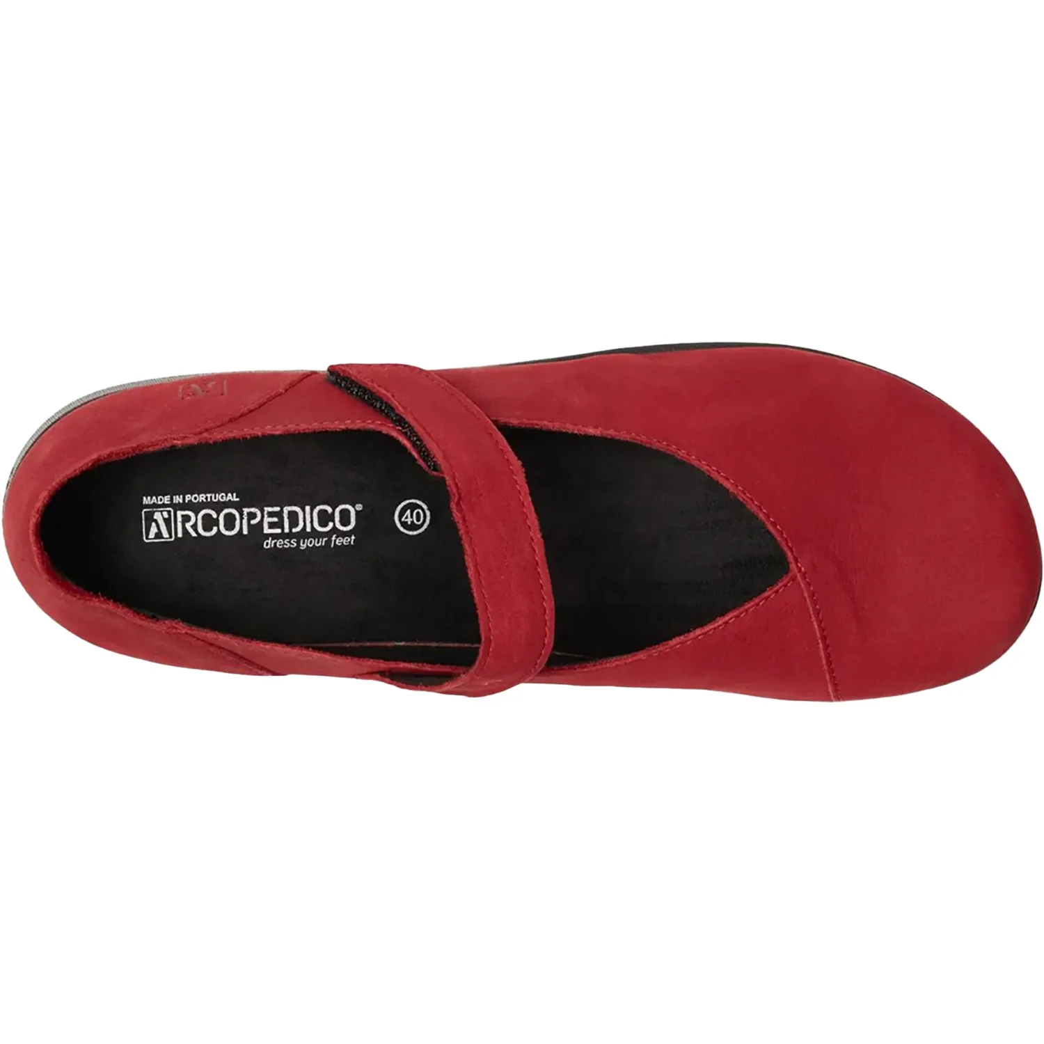 Arcopedico Pico Women's Mary Jane Traditional Melog Red - Image 2