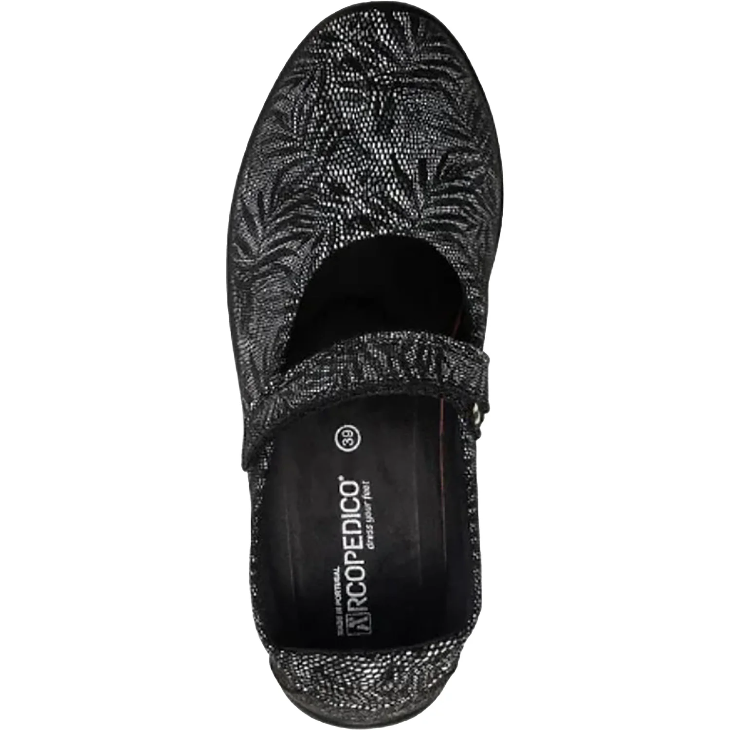 Arcopedico Estrela Women's Shoes Black Palm - Image 2