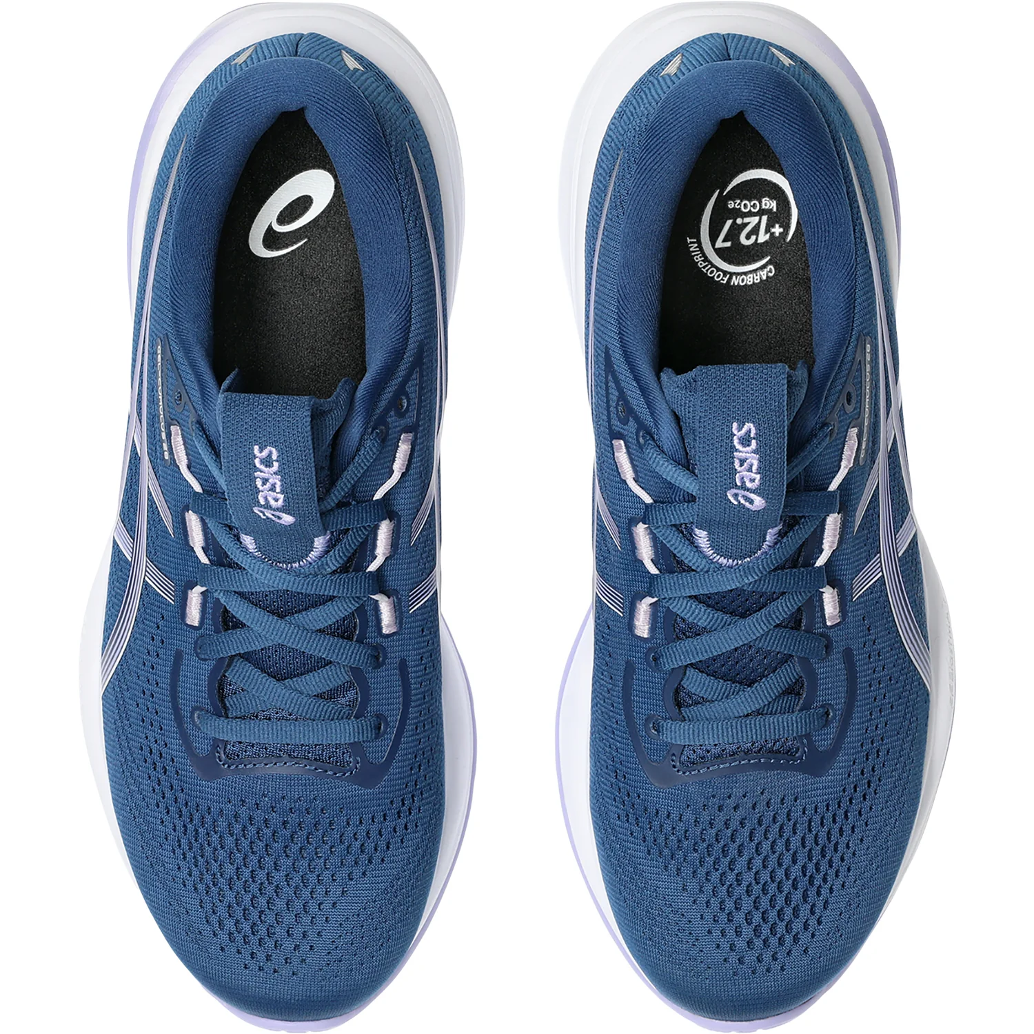 ASICS Gel-Cumulus 28 (Neutral Support) Women's Athletic Shoes Twilight Blue/Bluebell - Image 2