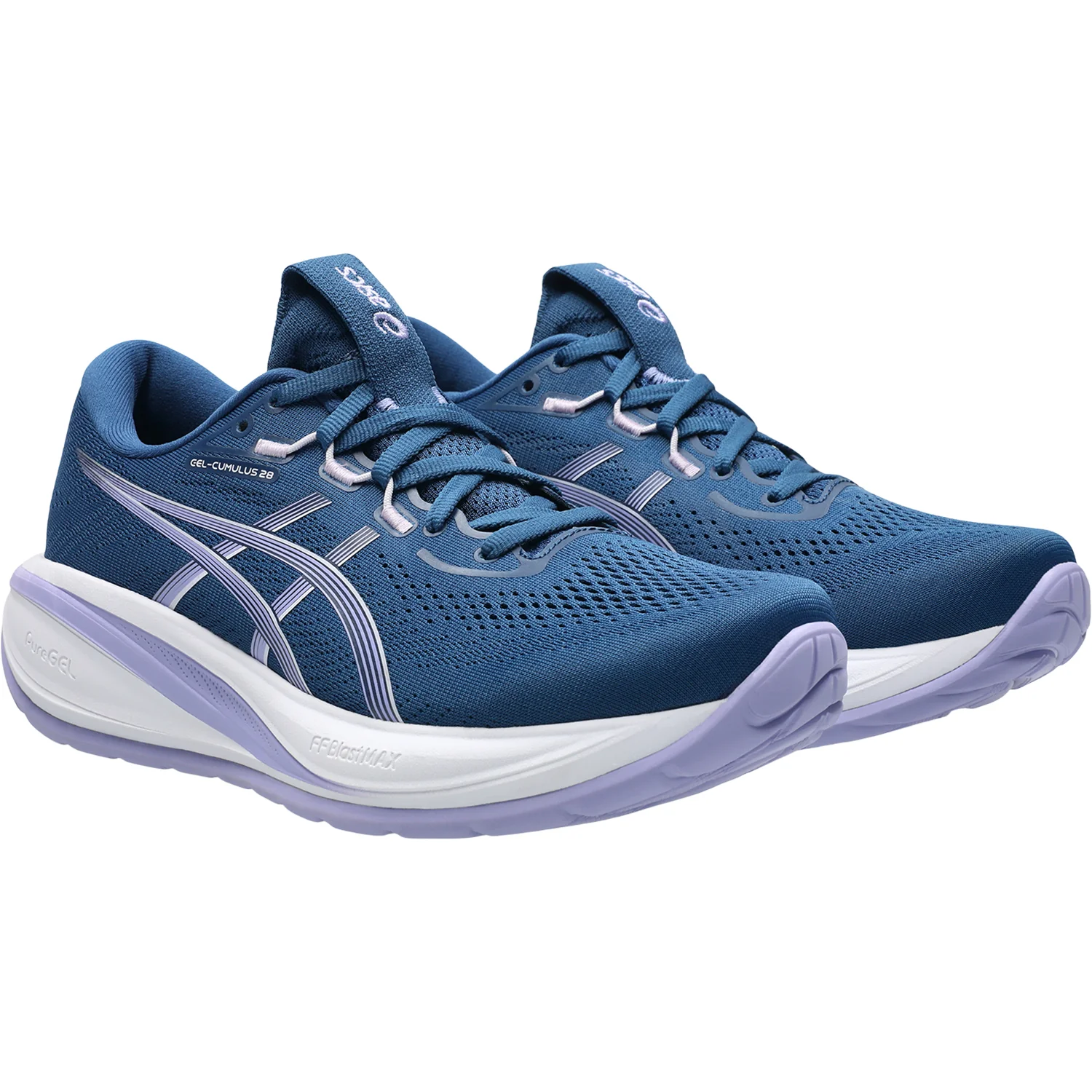 ASICS Gel-Cumulus 28 (Neutral Support) Women's Athletic Shoes Twilight Blue/Bluebell - Image 5