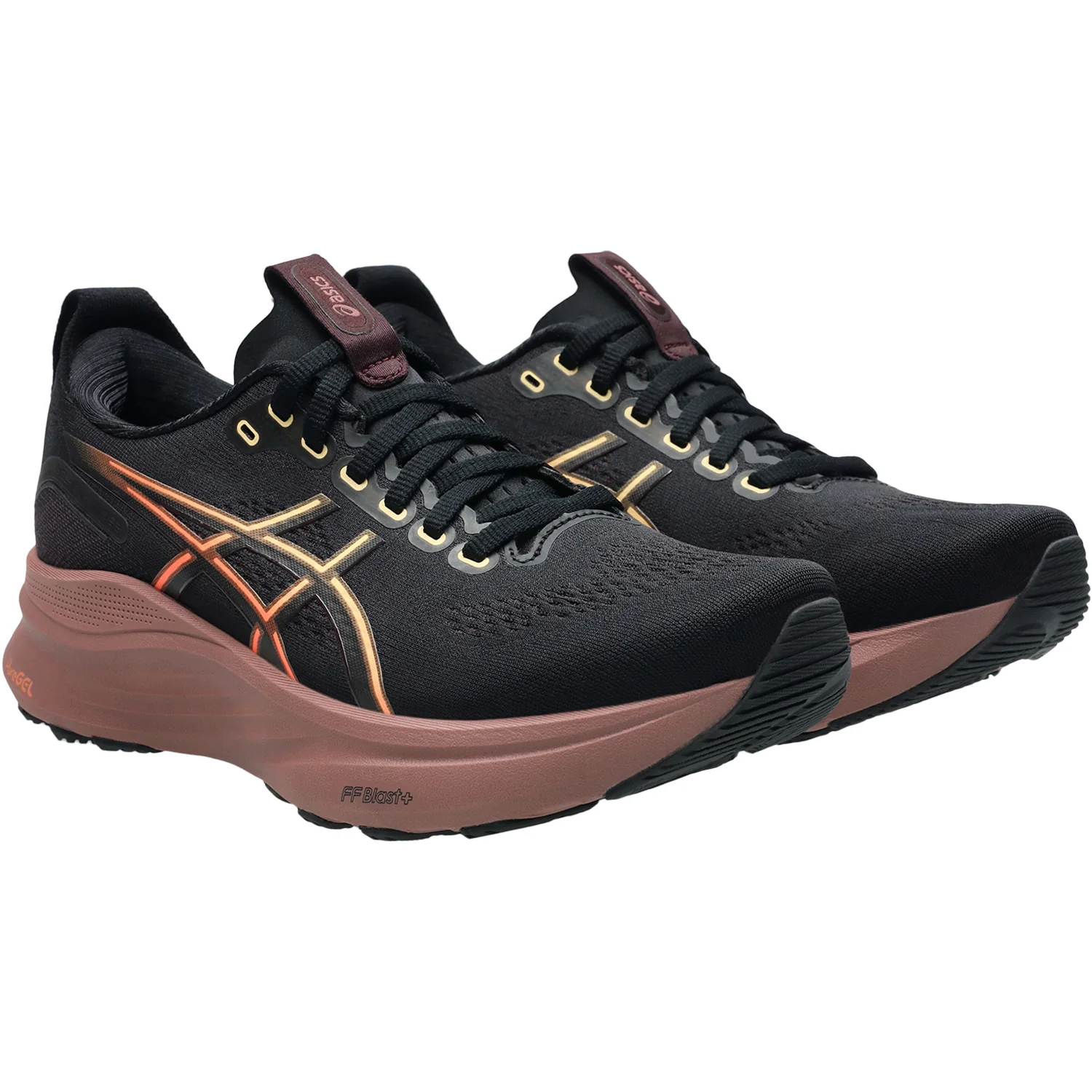 ASICS Gel-Kayano 32 (Stability Support) Women's Athletic Shoes Black/Dark Currant - Image 5