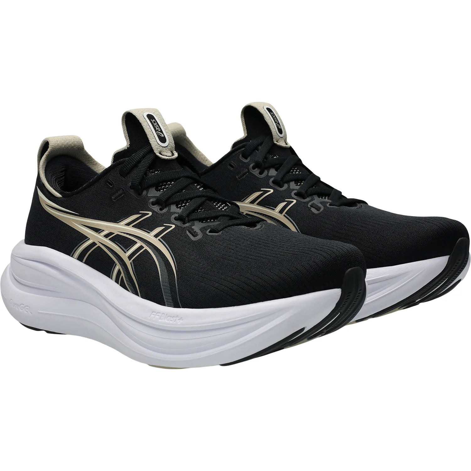 ASICS Gel-Nimbus 28 (Neutral Support) Women's Athletic Shoes Black/Feather Grey - Image 5
