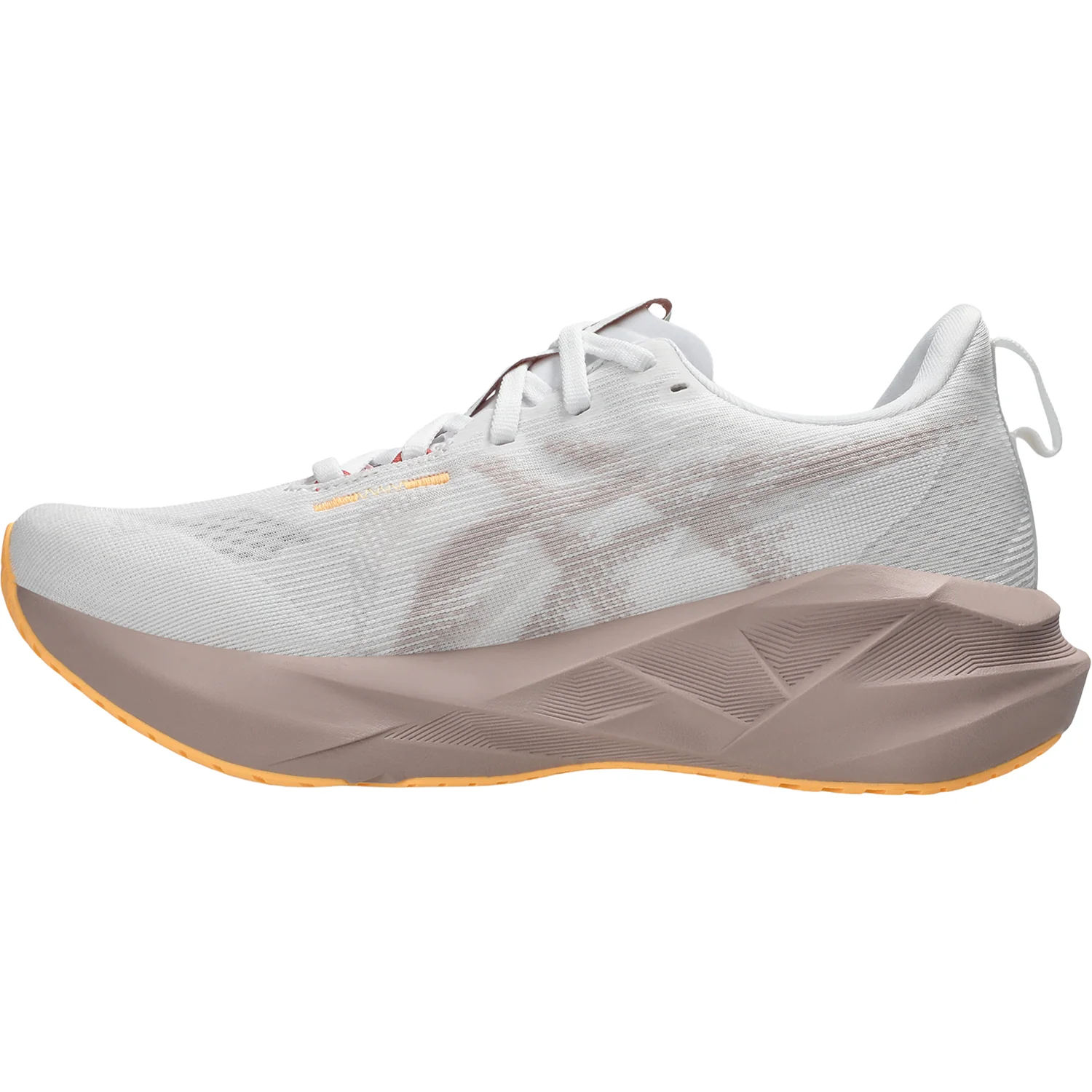 ASICS Novablast 5 (Neutral Support) Women's Athletic Shoes White/Fawn - Image 3