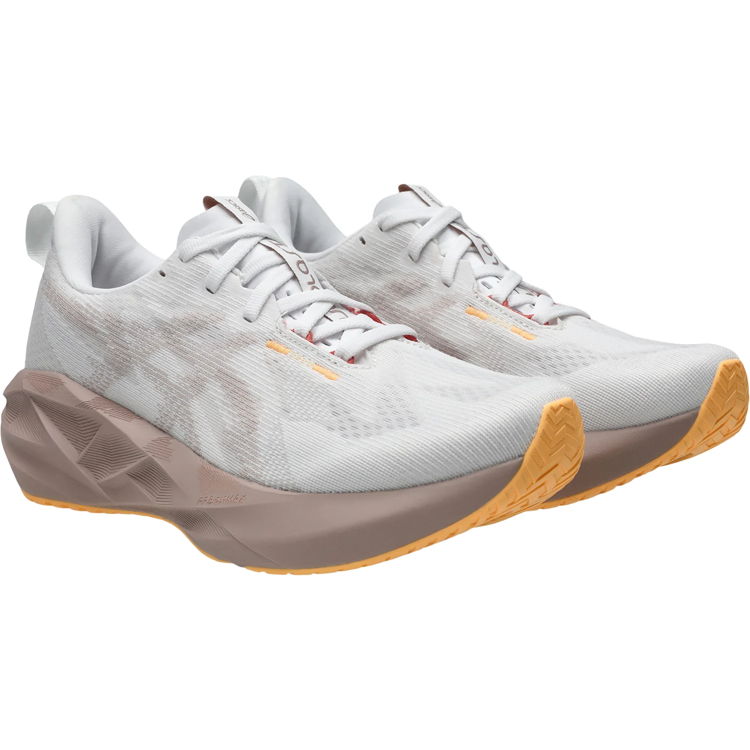 ASICS Novablast 5 (Neutral Support) Women's Athletic Shoes White/Fawn - Image 5