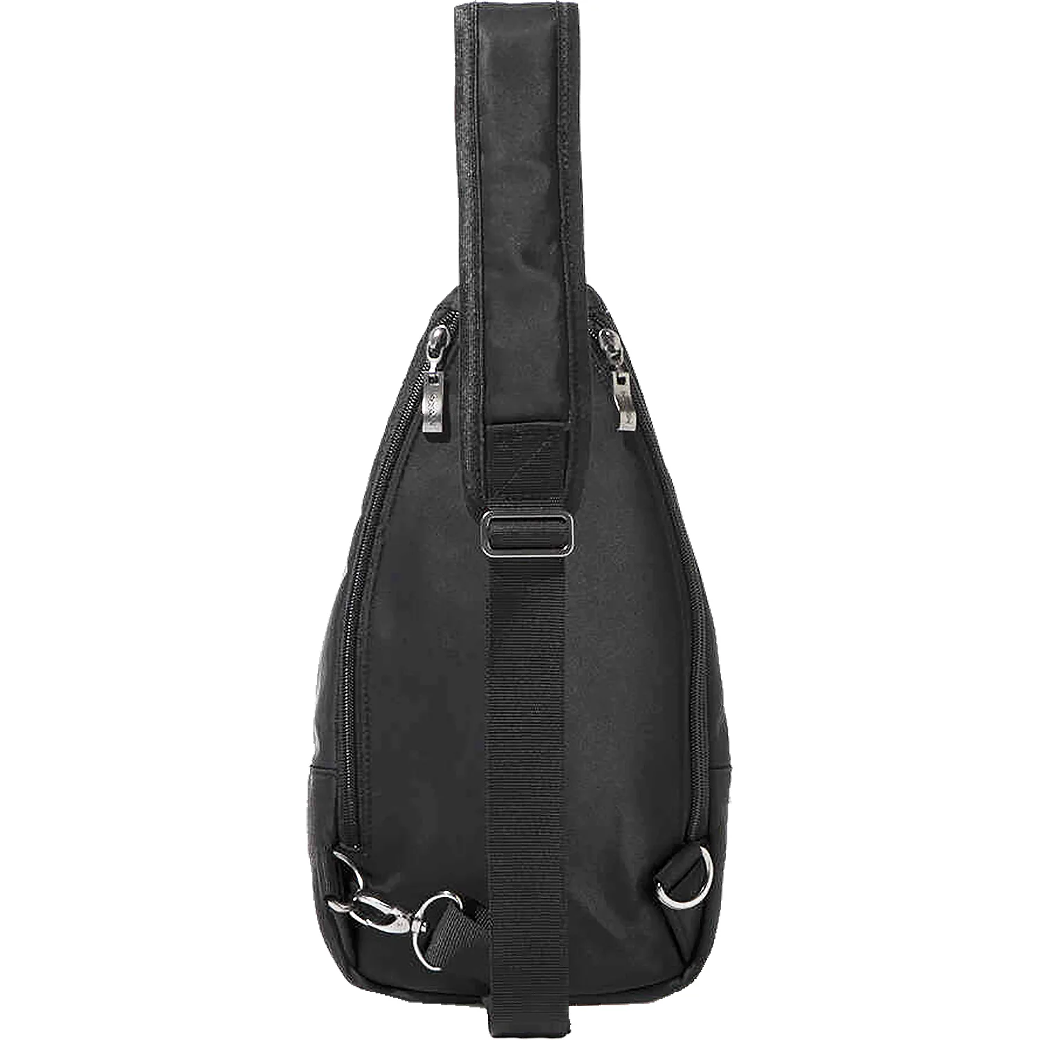 Baggallini Central Park Sling Handbag Black Nylon - Image 2
