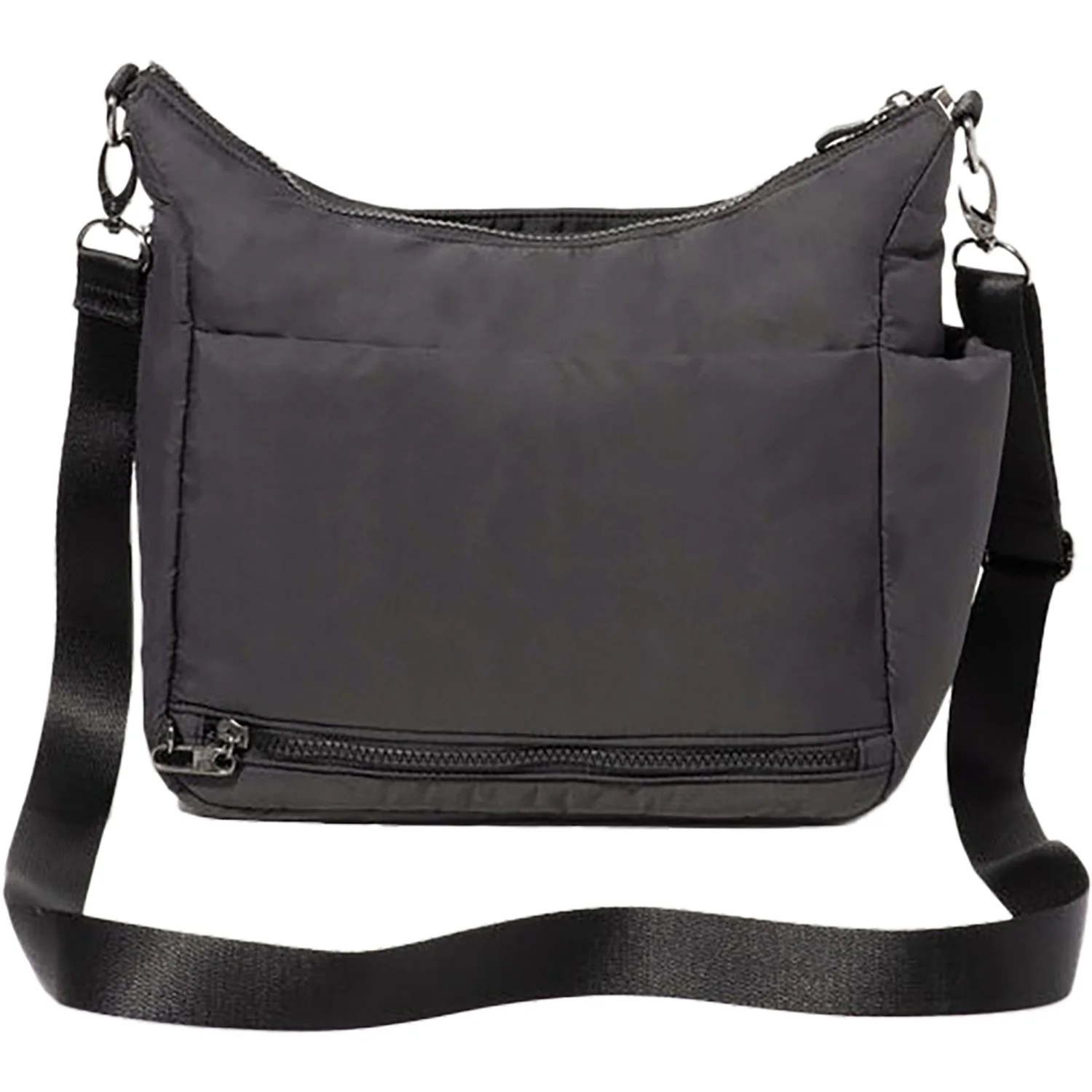 Baggallini Modern Everywhere Hobo Handbag Black Puff Nylon - Image 4