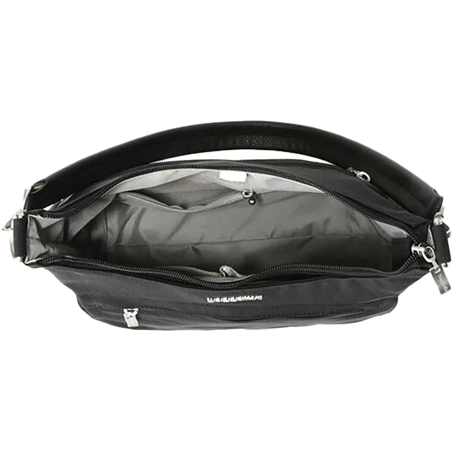 Baggallini Modern Pocket Half Moon Bag Handbags Black Synthetic - Image 2